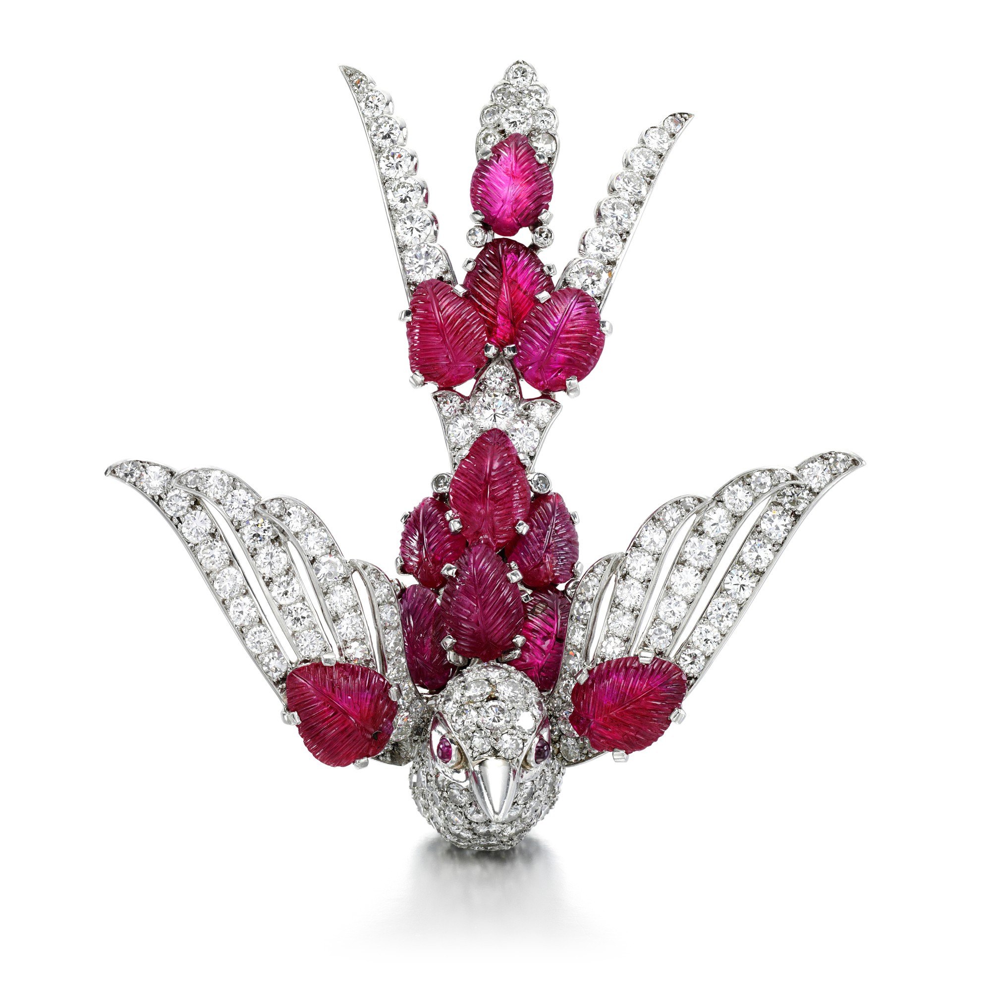 Ruby and diamond brooch | The Weekly Edit: Fine Jewels | London | 2020 ...