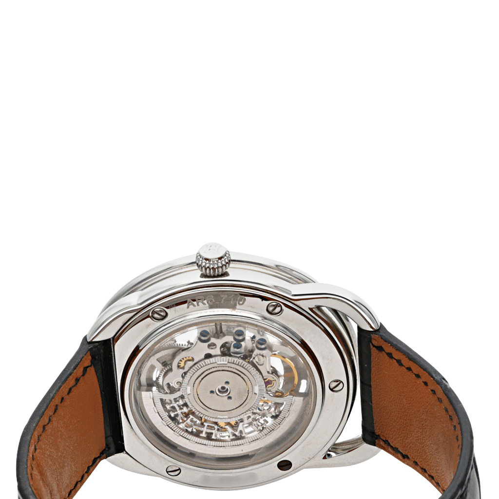 Hermès Arceau Reference AR6.710, A Stainless Steel Automatic