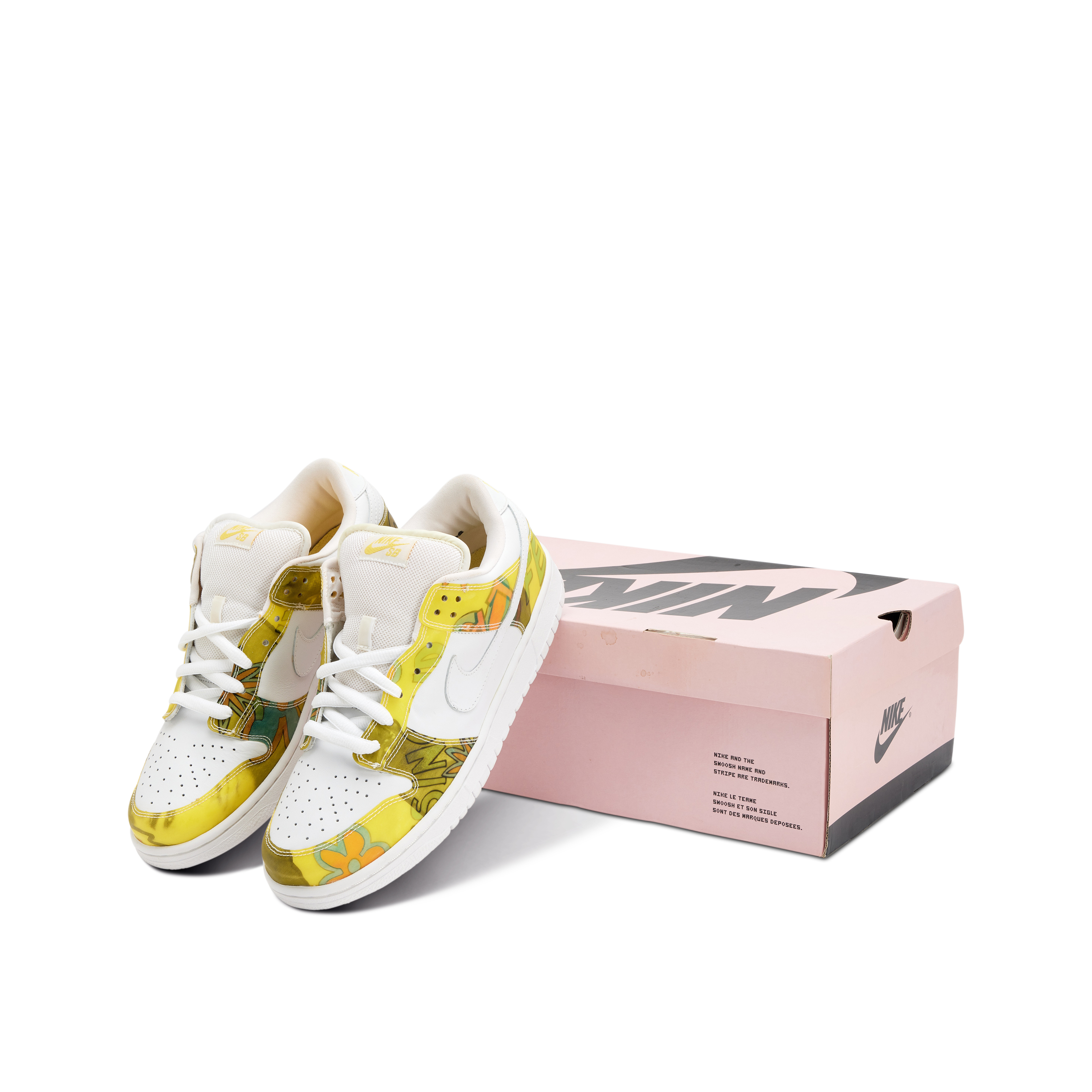 nike sb de la soul white