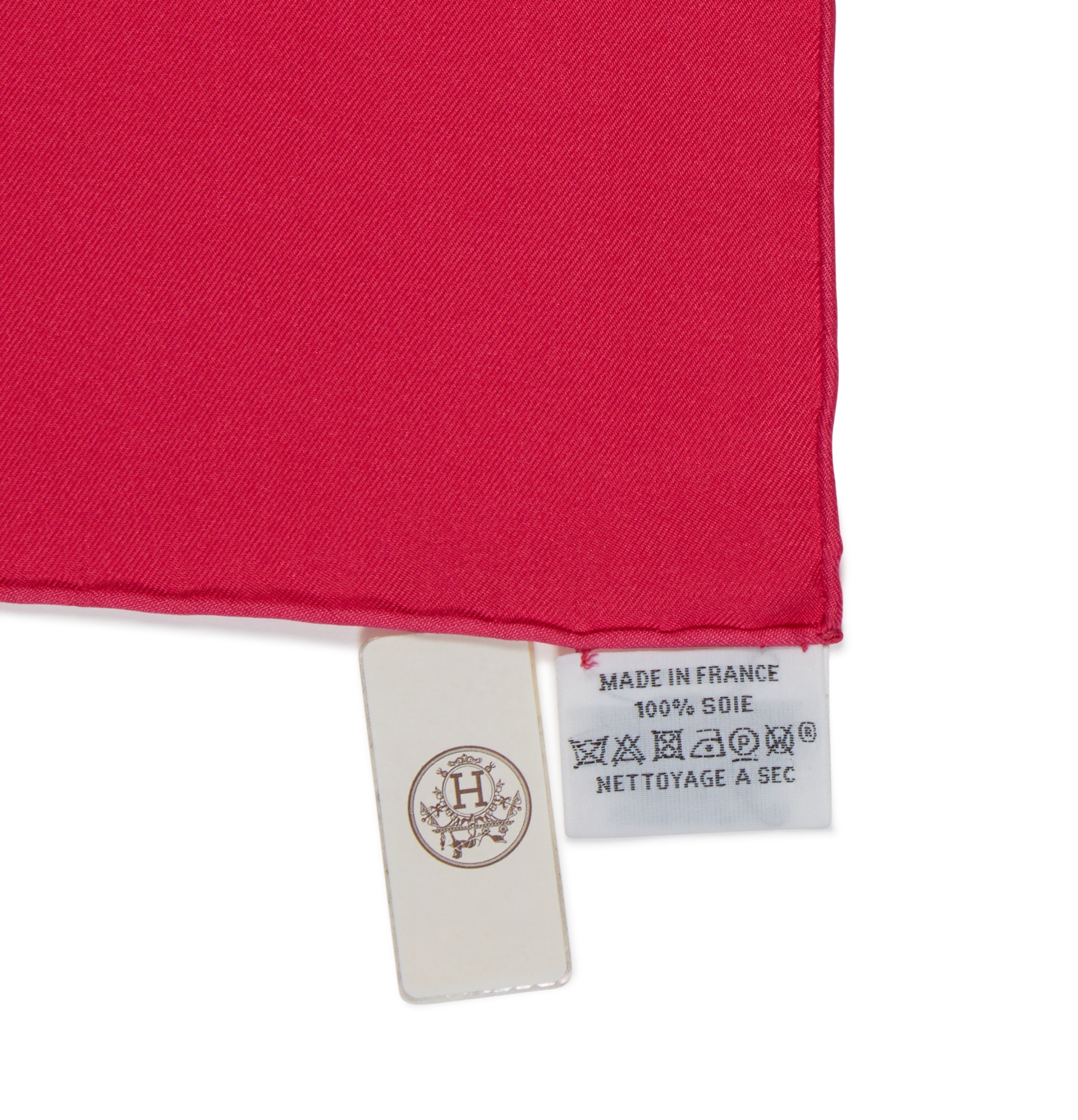 Hermès Rose Vif, Rose BonBon, And White Please, Check In By Dimitri  Rybaltchenko Scarf 90 Available For Immediate Sale At Sotheby's