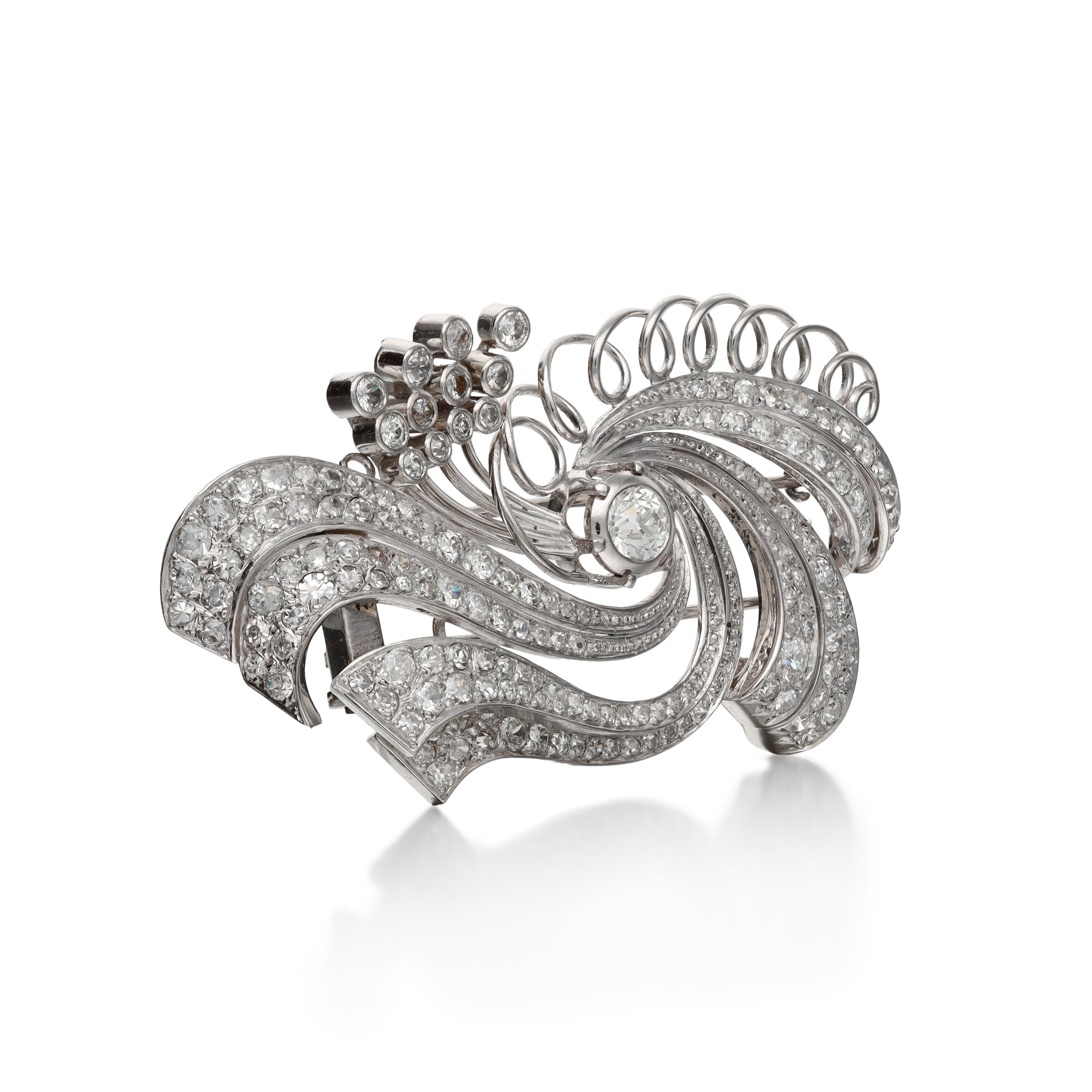 Diamond brooch Fine Jewels 2022 Sotheby's