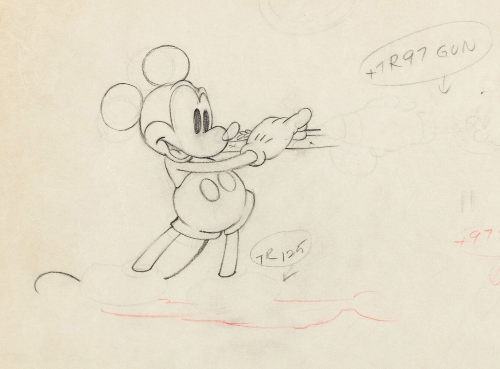 Walt Disney Studios Vintage Mickey's Garden Production
