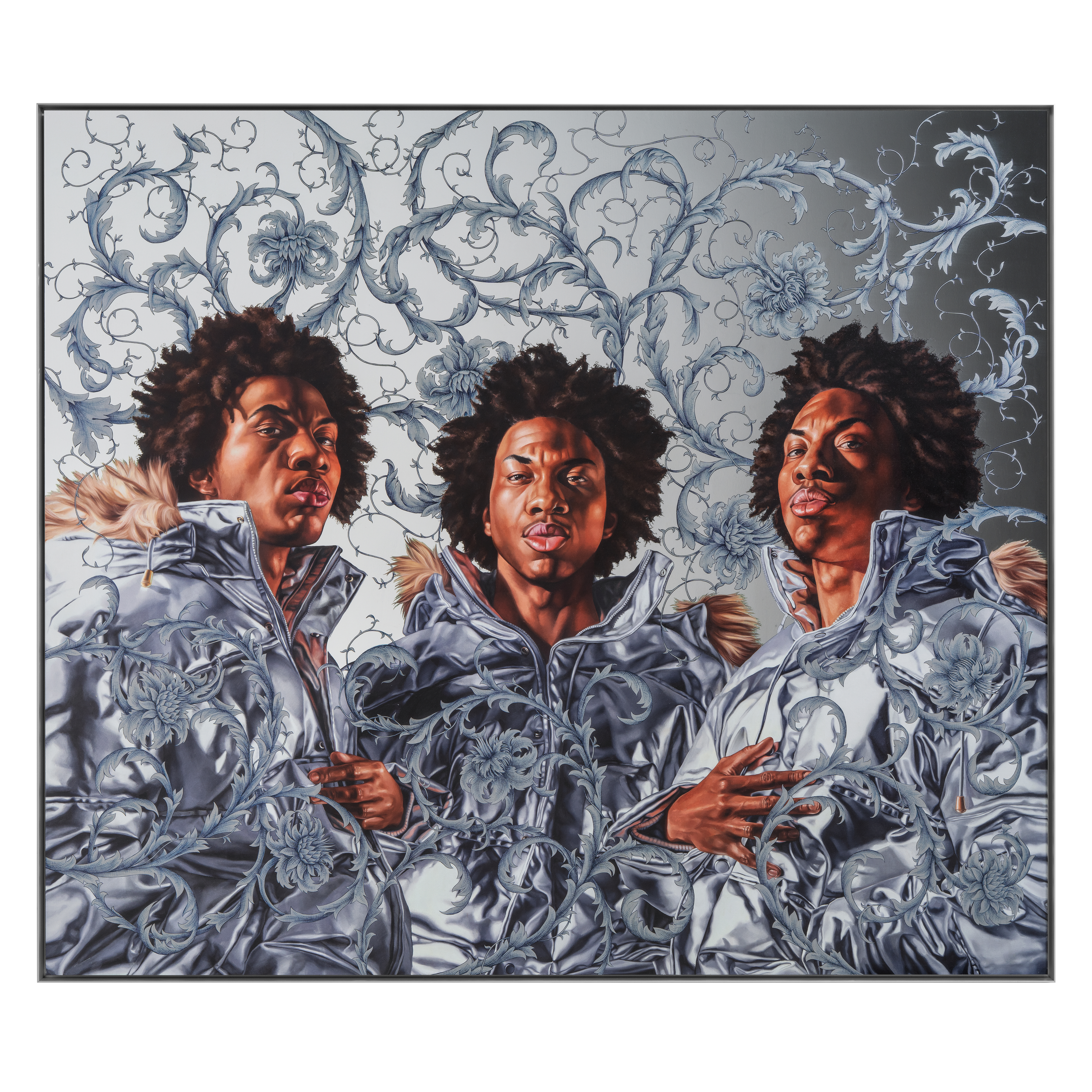 Kehinde Wiley Triple Portrait Of Charles II | Mirrored Available