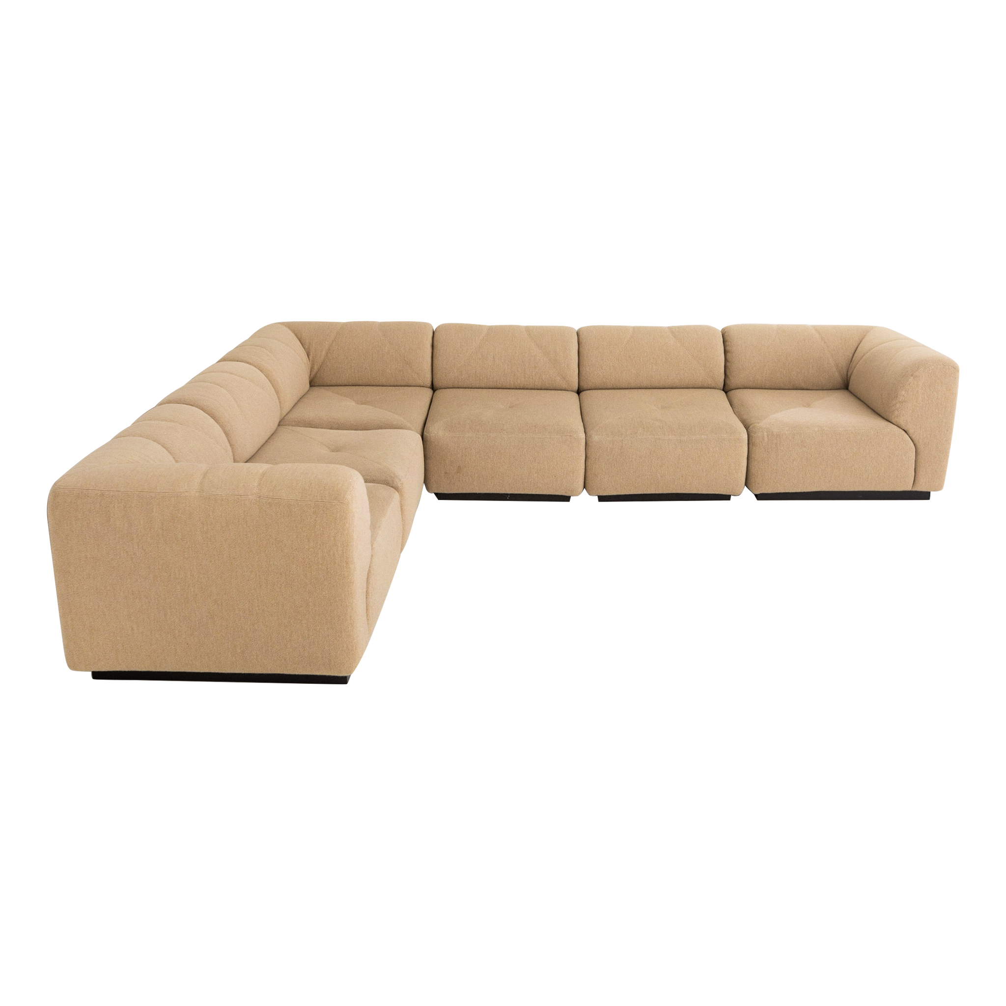 Brayton International Vintage Modern Style Modular Sectional Available For Immediate Sale At