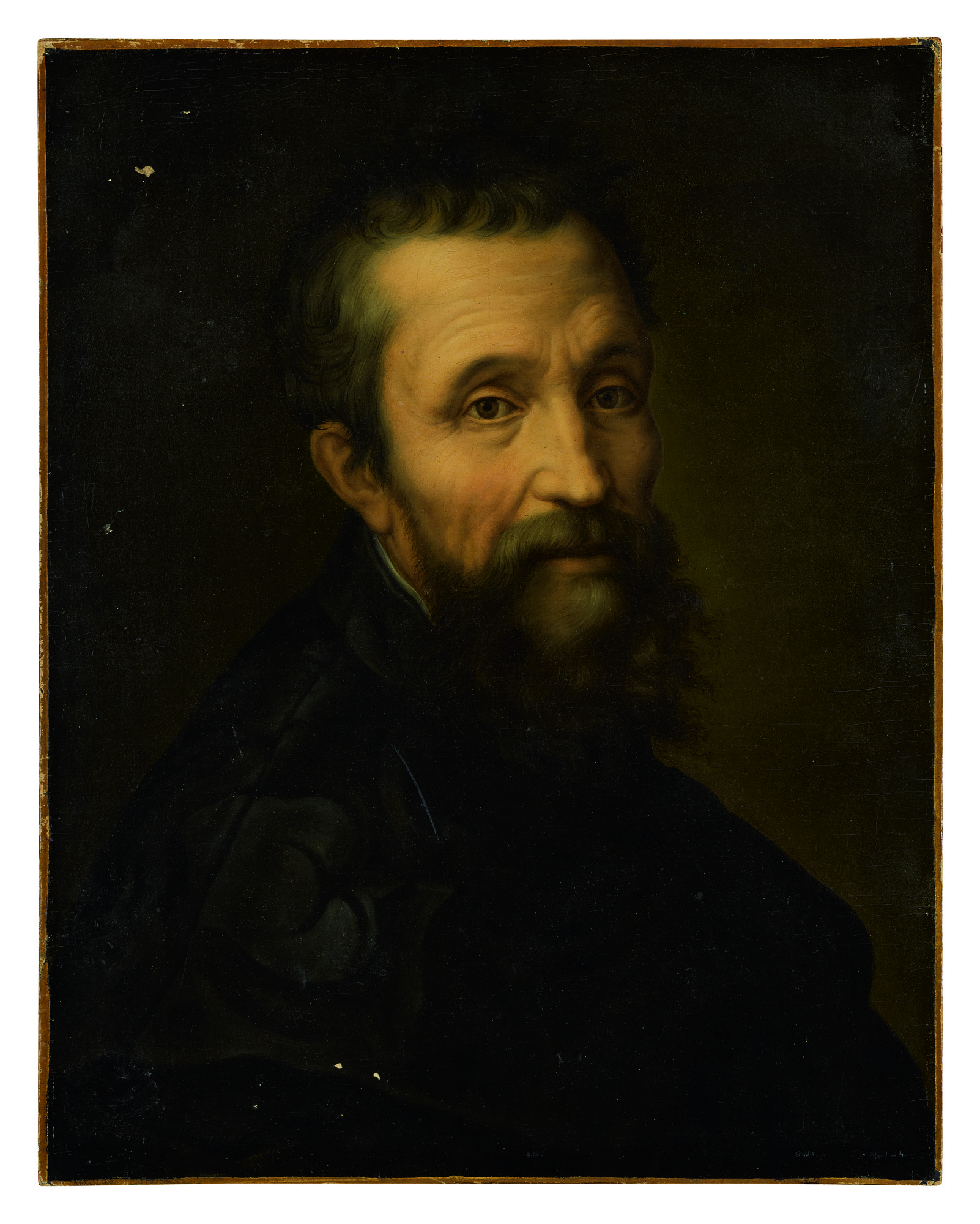 ITALIAN SCHOOL, 18TH CENTURY PORTRAIT OF MICHELANGELO