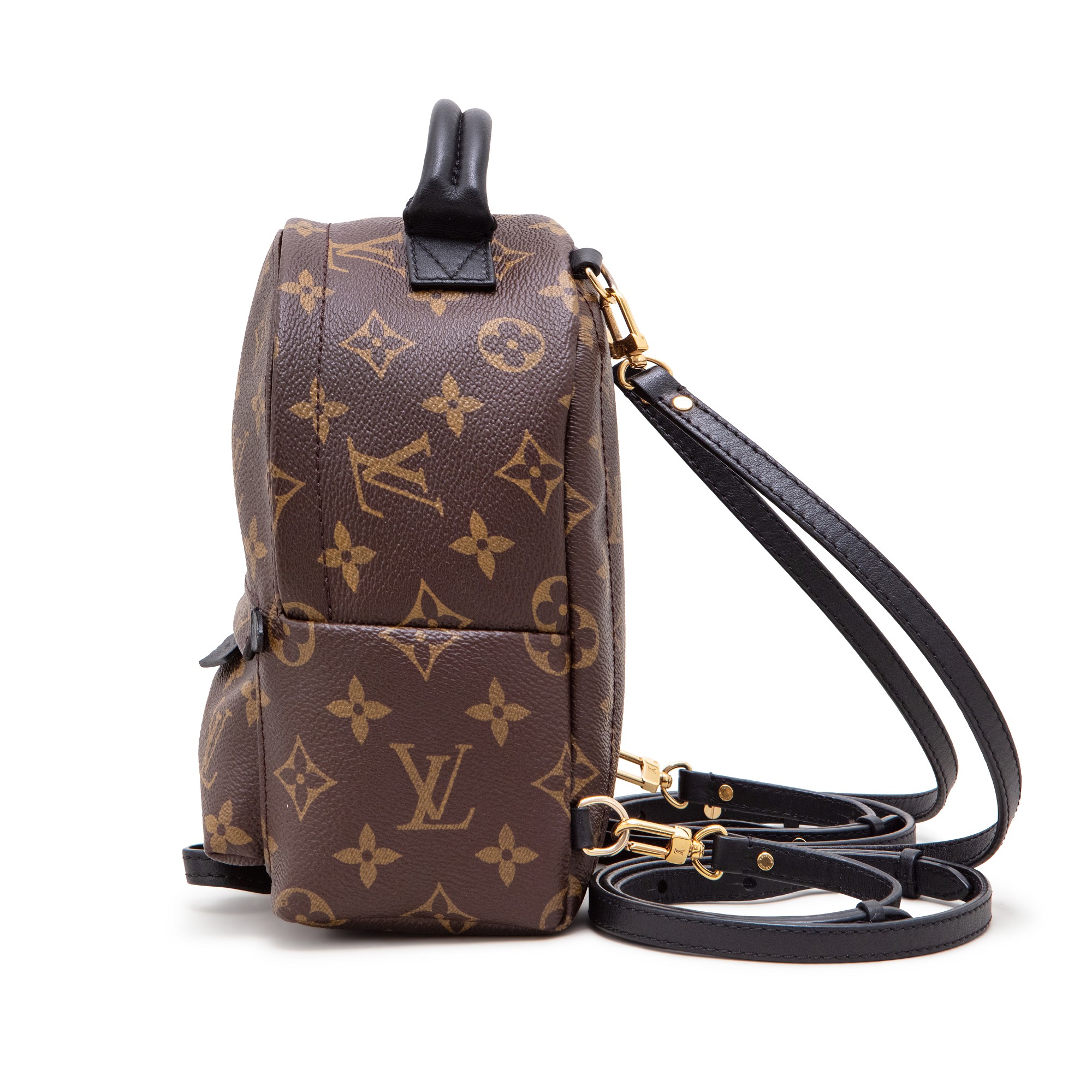 fake louis vuitton little backpack Monogram Mini Palm Springs 6 width x 7.25 height x 3 depth x 1 handle dropCondition Real Louis Palm Springs Mini