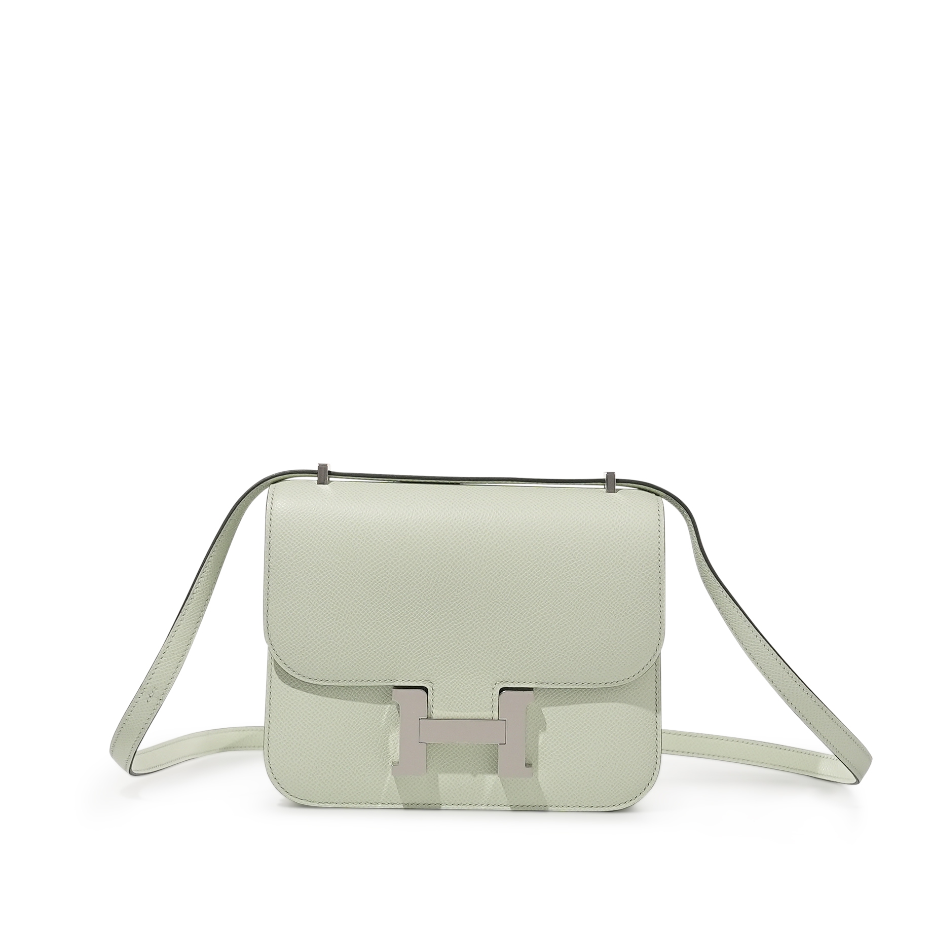 Hermès Vert Fizz Epsom Mini Constance 18 Palladium Hardware, 2022