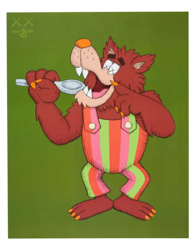 KAWS General Mills Monster Posters Available For Immediate