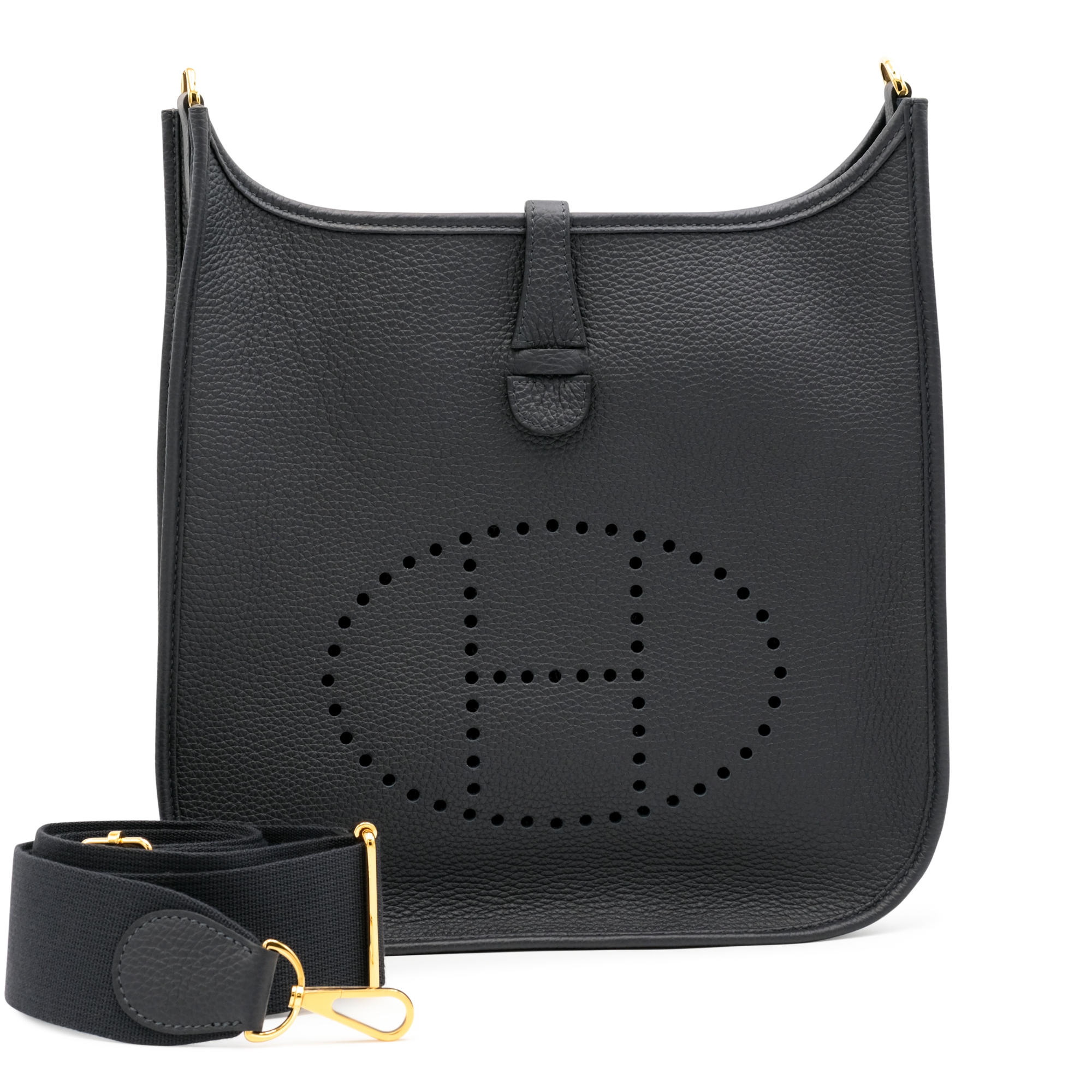 Hermès Caban Clemence Evelyne III 29 Gold Hardware, 2023 Available