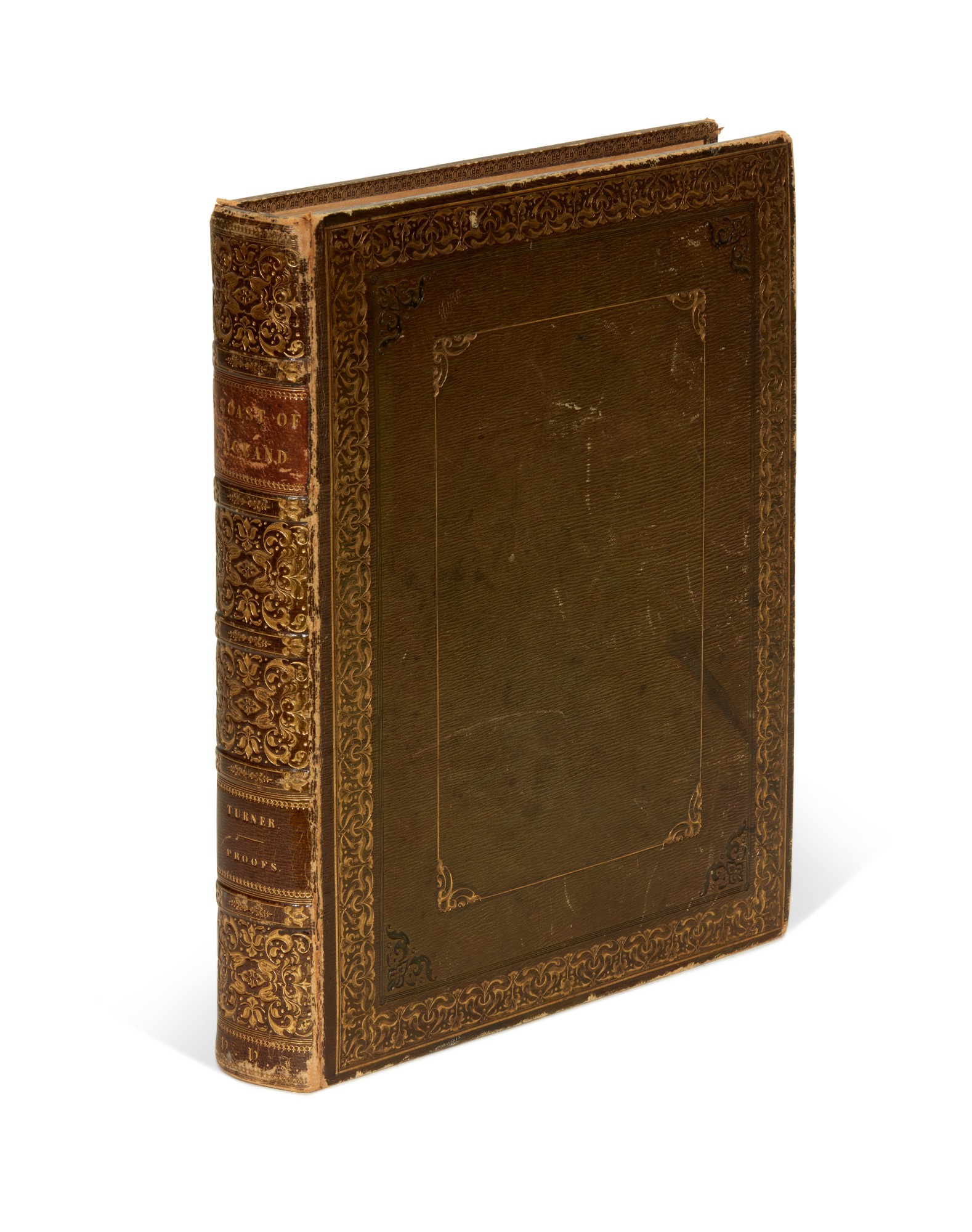 Foreedge painting—J.M.W. Turner Picturesque Views on the Southern