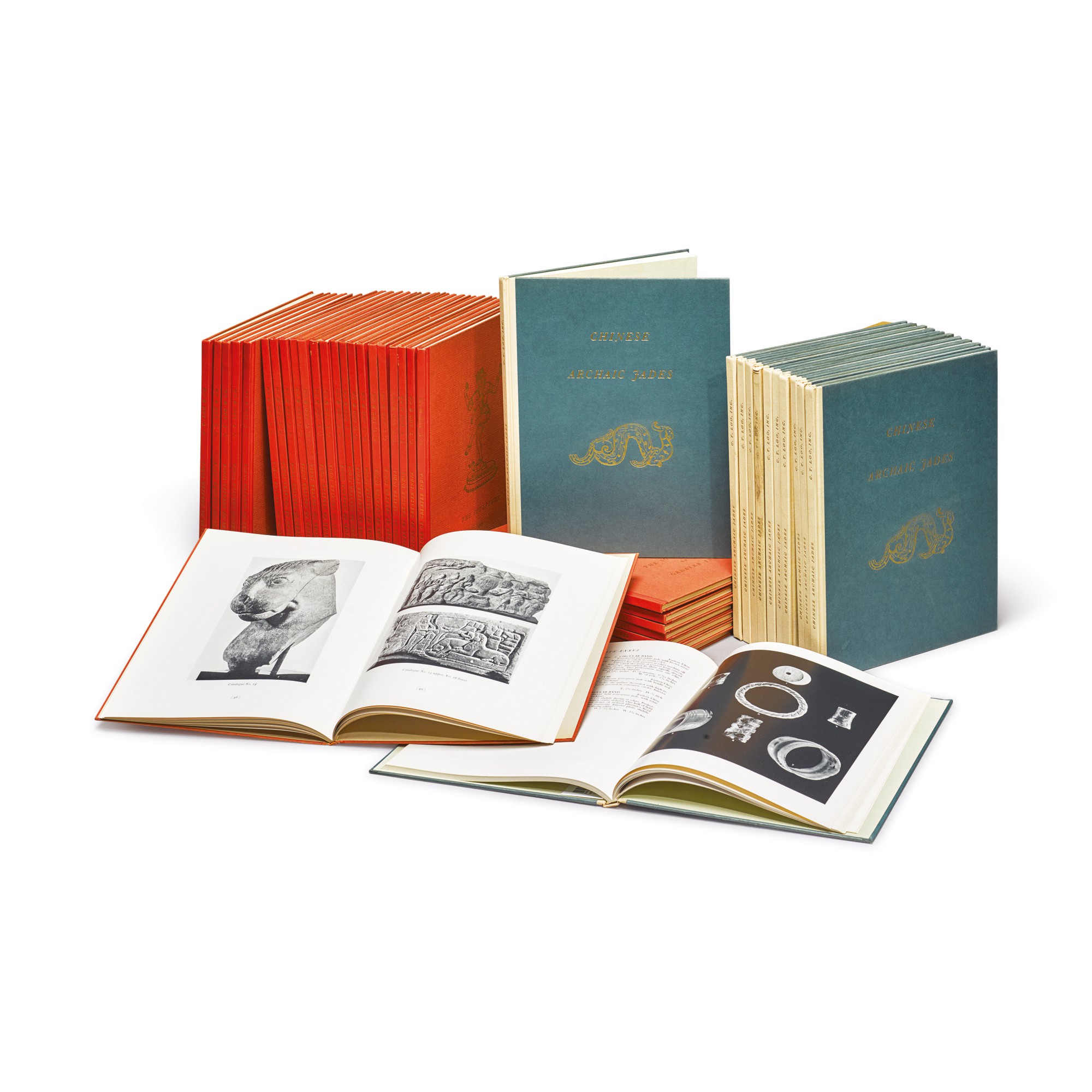 C.T. LOO & CO. EXHIBITION CATALOGUES, FORTYTWO COPIES Important