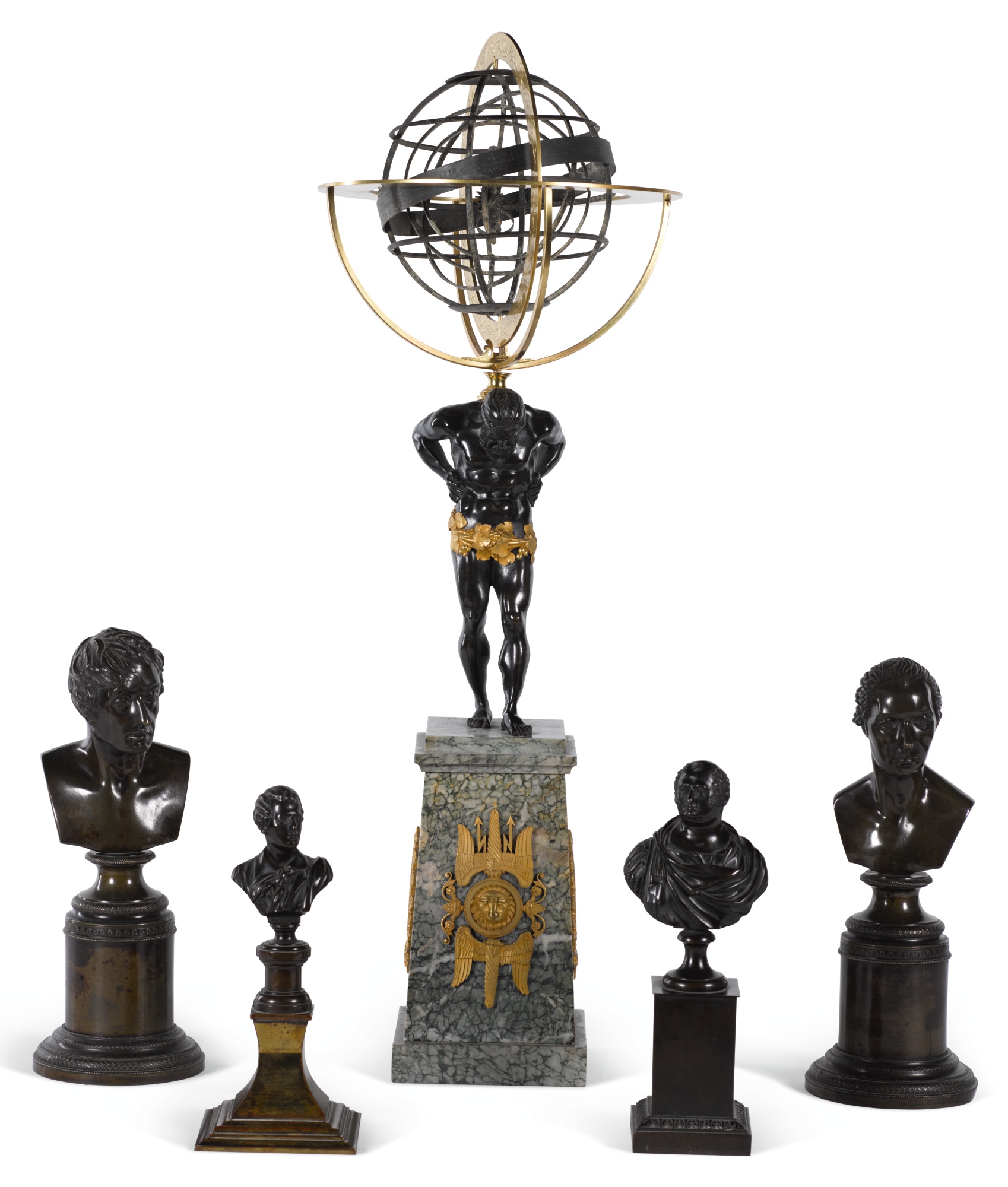 MR BEDFORD'S COLLECTION OF BRONZE BUSTS, 19TH CENTURY STYLE Private