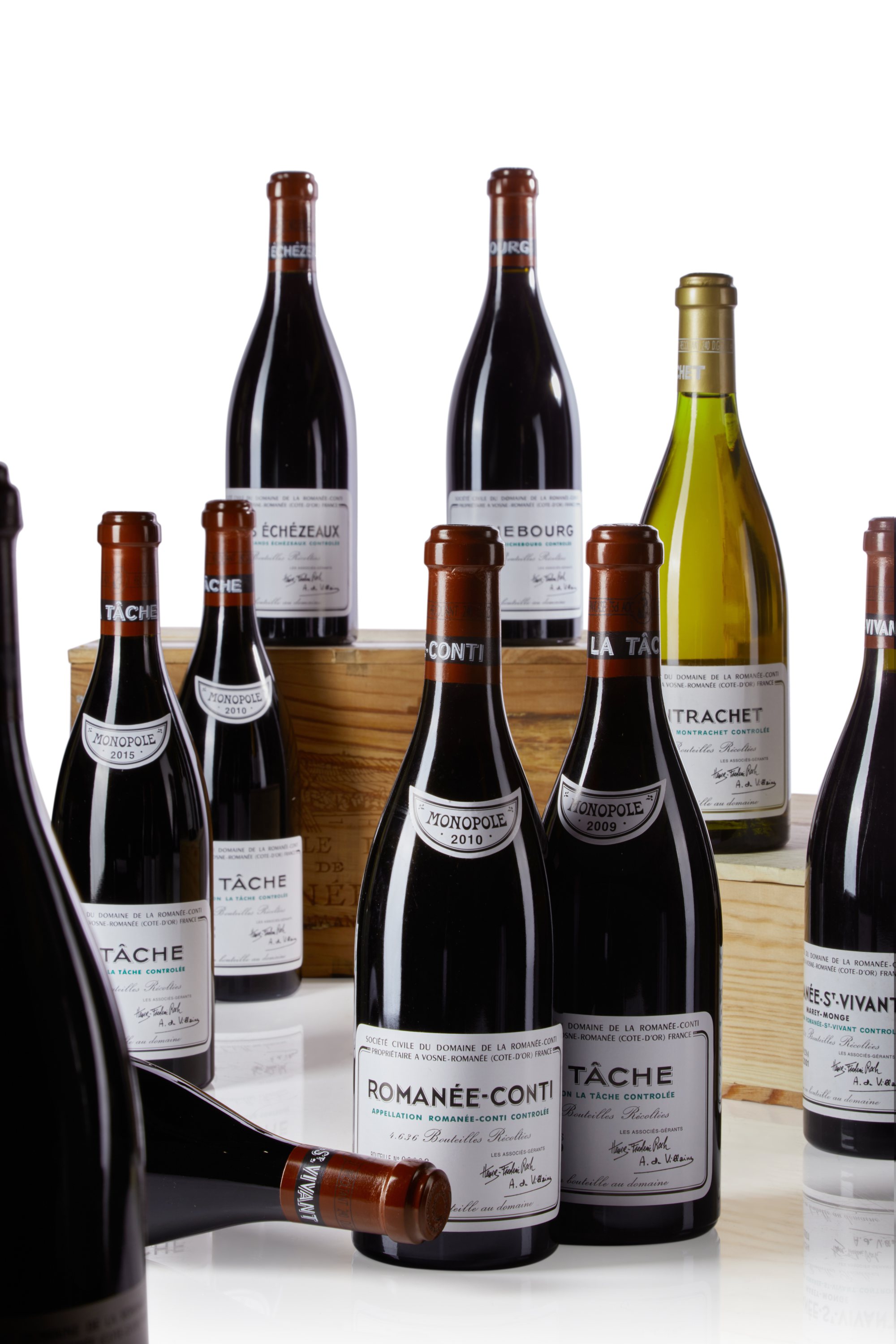 Étiquette Originale Grands Échézeaux 1962 – Domaine De La Romanée-Conti (DRC) – Pièce De Collection