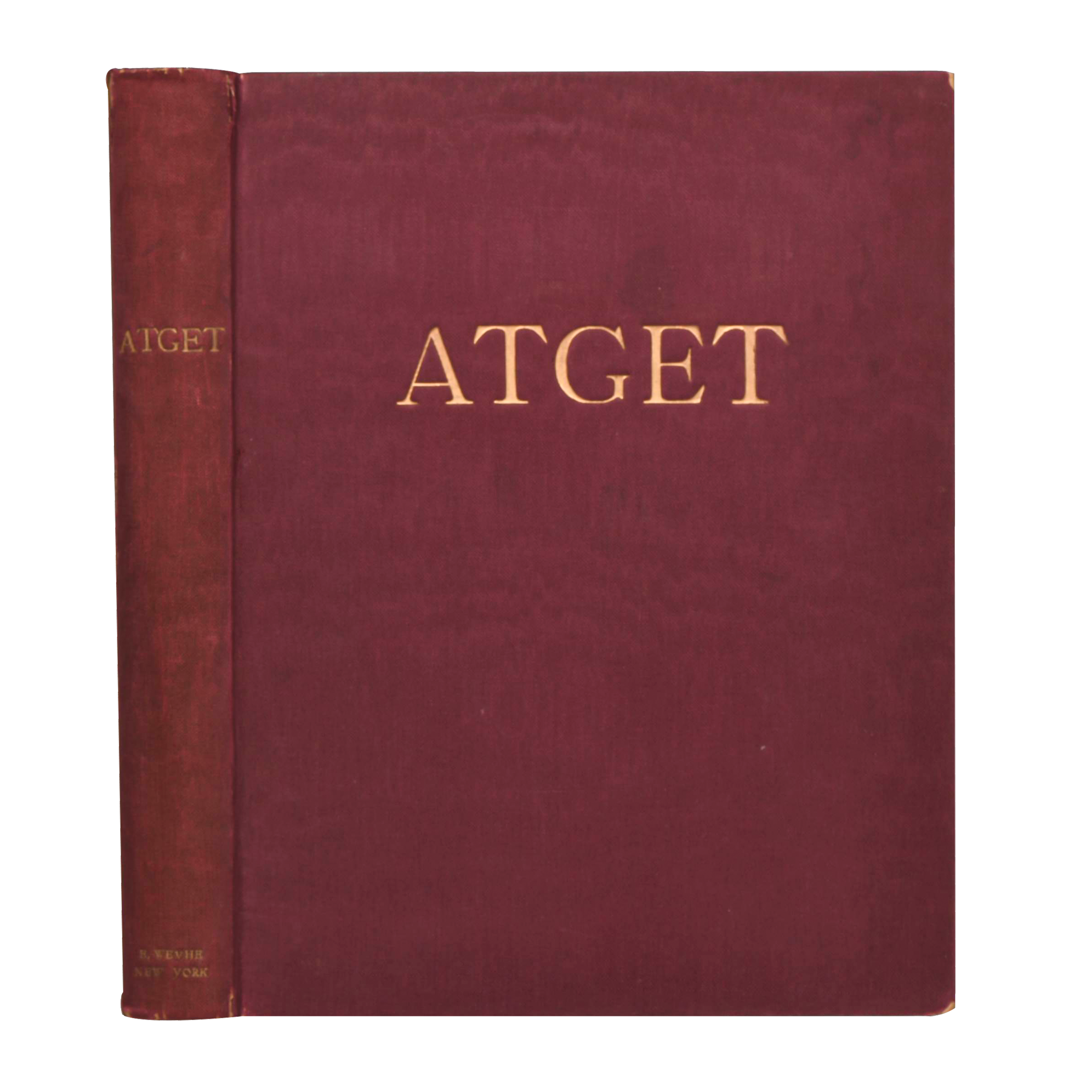 Eugene Atget Vintage Atget: Photographe De Paris First Edition