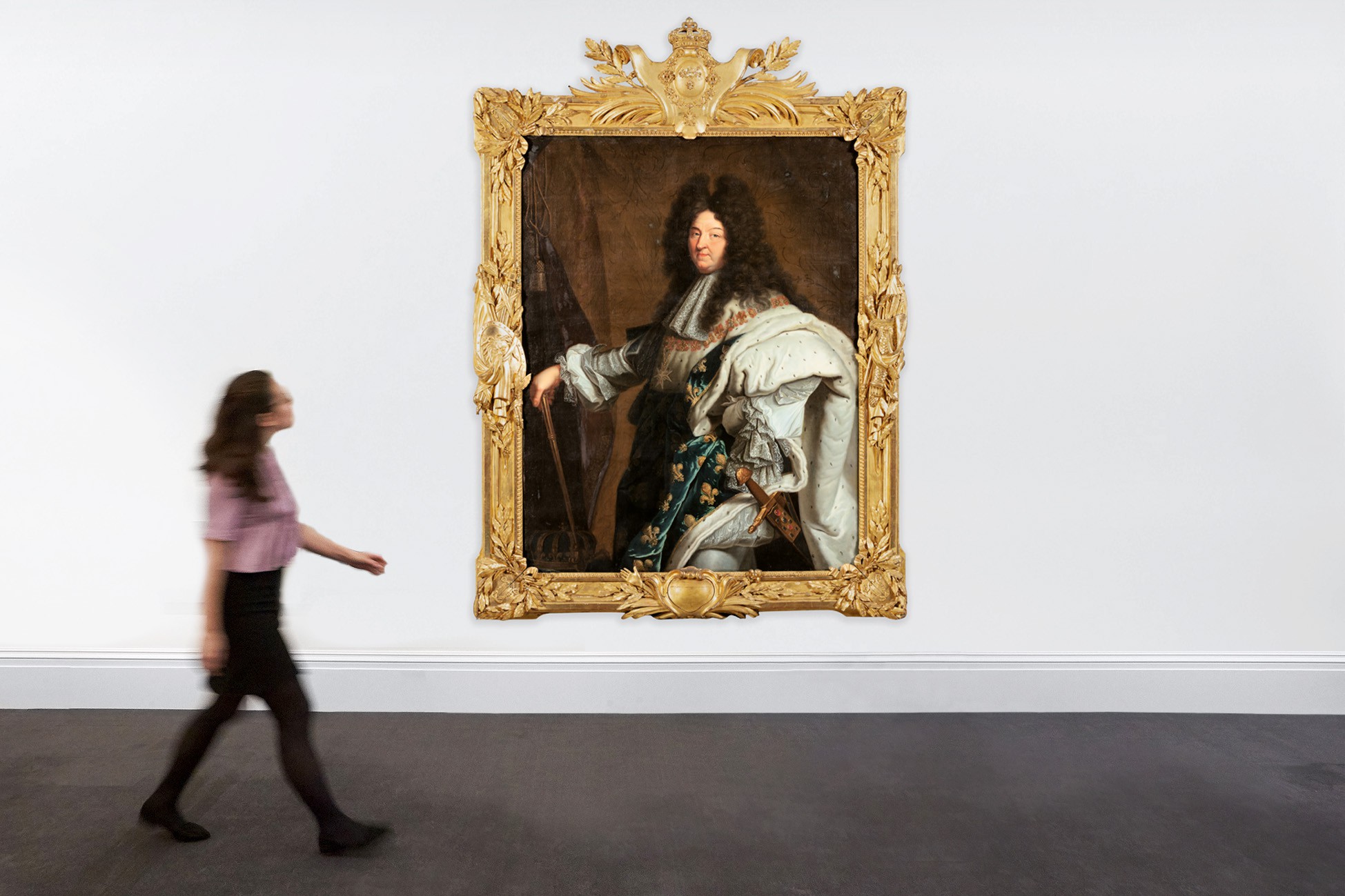STUDIO OF HYACINTHE RIGAUD | PORTRAIT OF LOUIS XIV (1638-1715 ...