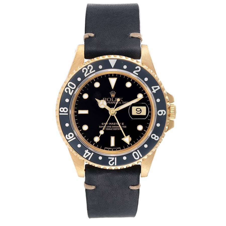 Rolex Vintage Rolex GMT Master II (Reference A Yellow Gold