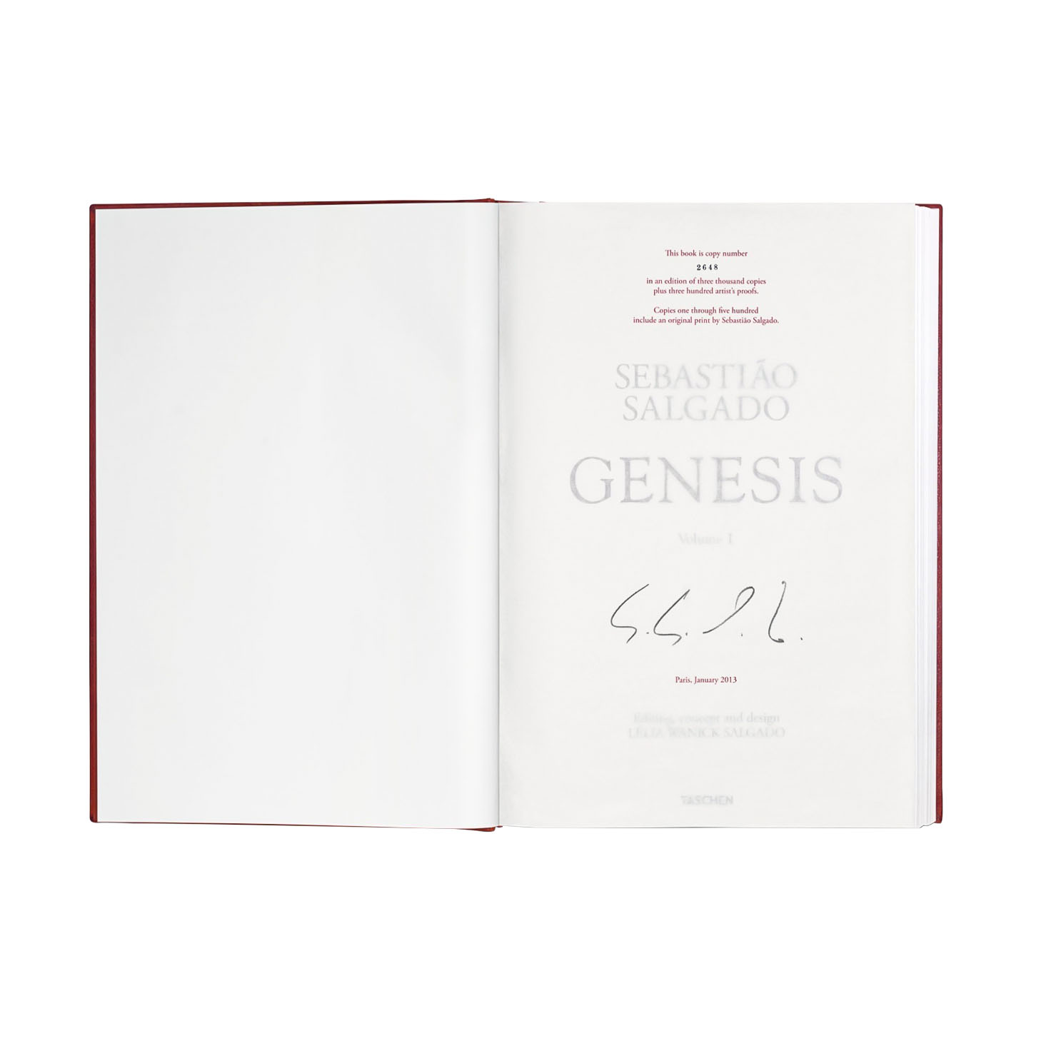 Sebastião Salgado, TASCHEN Genesis: Art Edition Signed