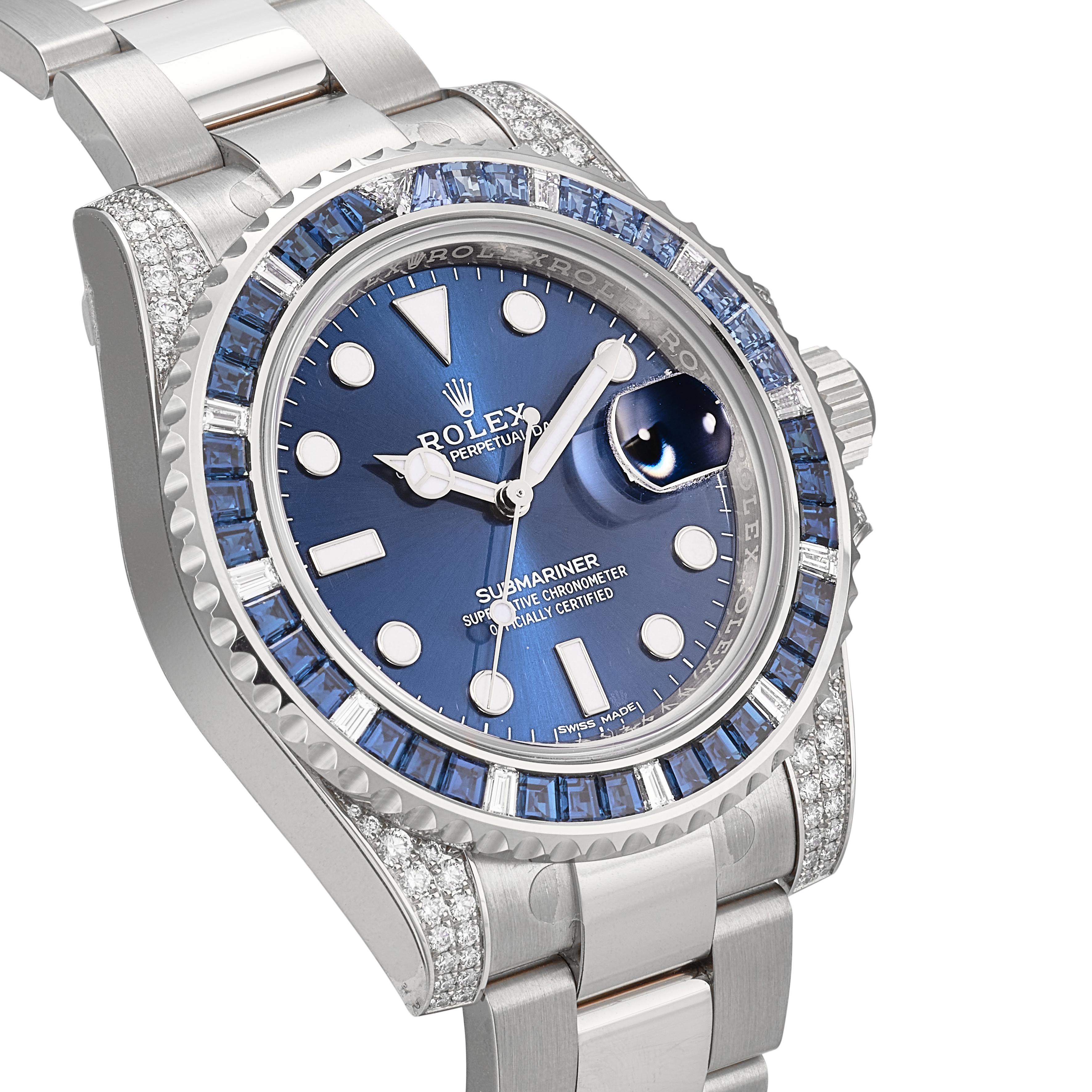 Rolex Rolex Submariner (Reference 116659SABR). A White Gold