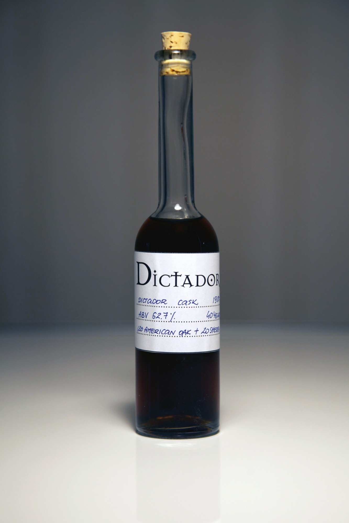 A sherry cask of Dictador Colombian 40 Year Old Rum 62.7 abv 1980