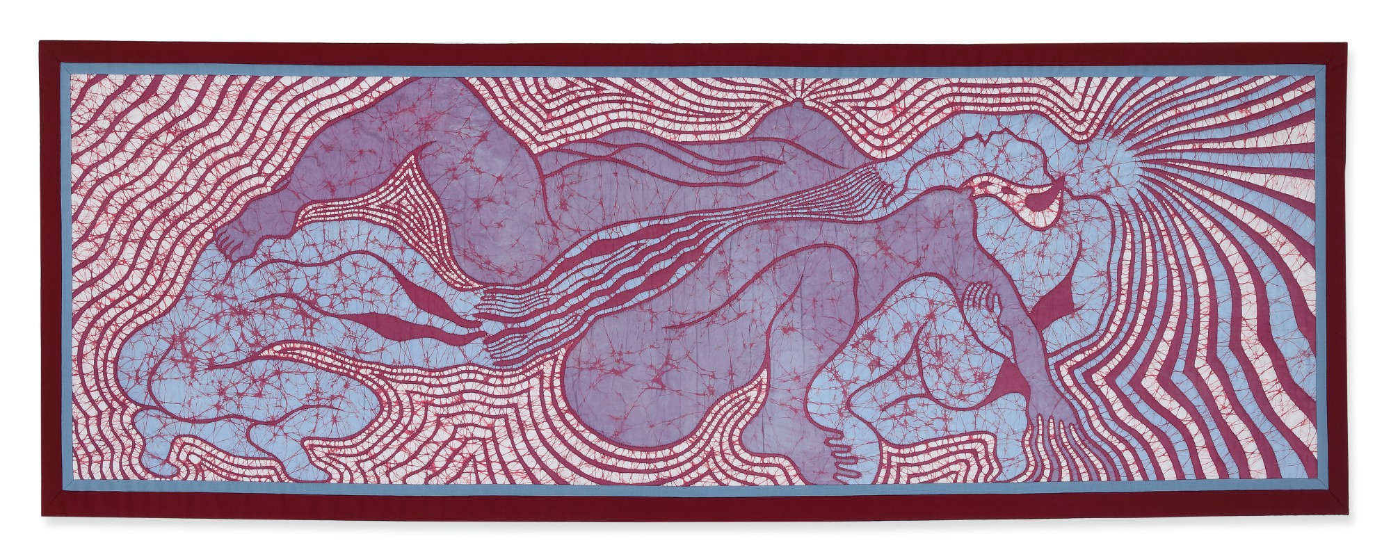 JUDY CHICAGO BIRTH TRINITY QUILT Contemporary Curated 2020