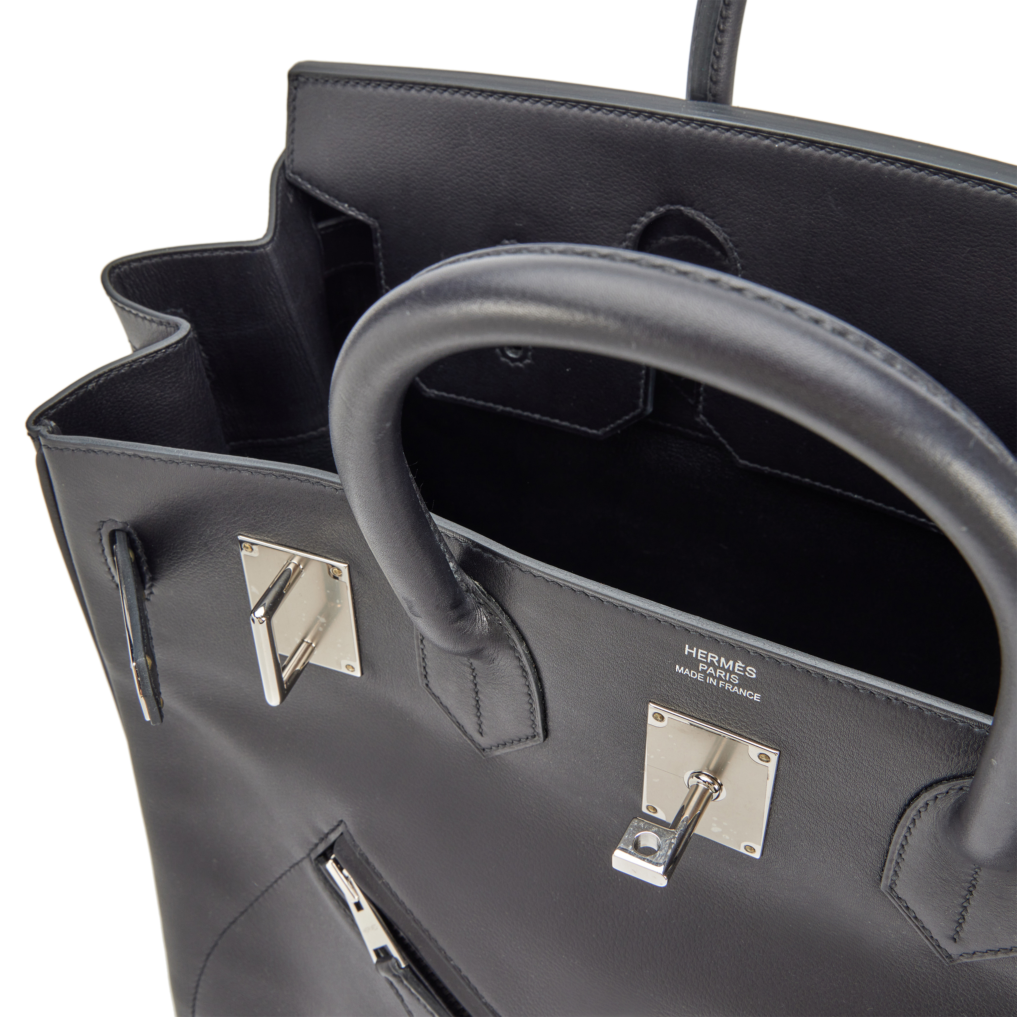 Hermès Limited Edition Black Volupto Rock HAC Birkin 40
