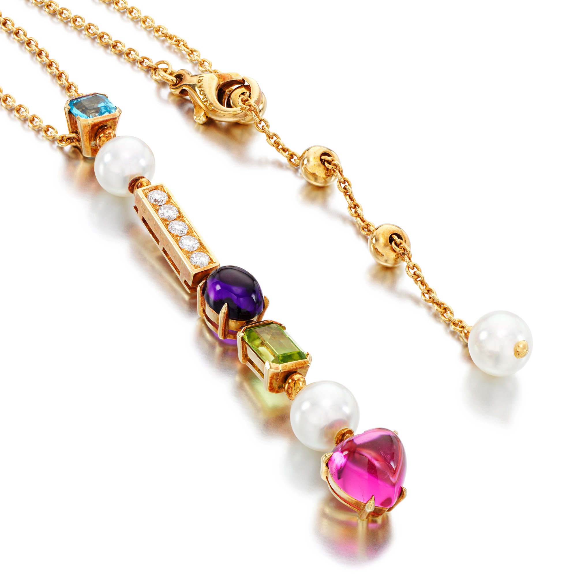 Gem set pendant necklace, 'Allegra' Fine Jewels 2021 Sotheby's