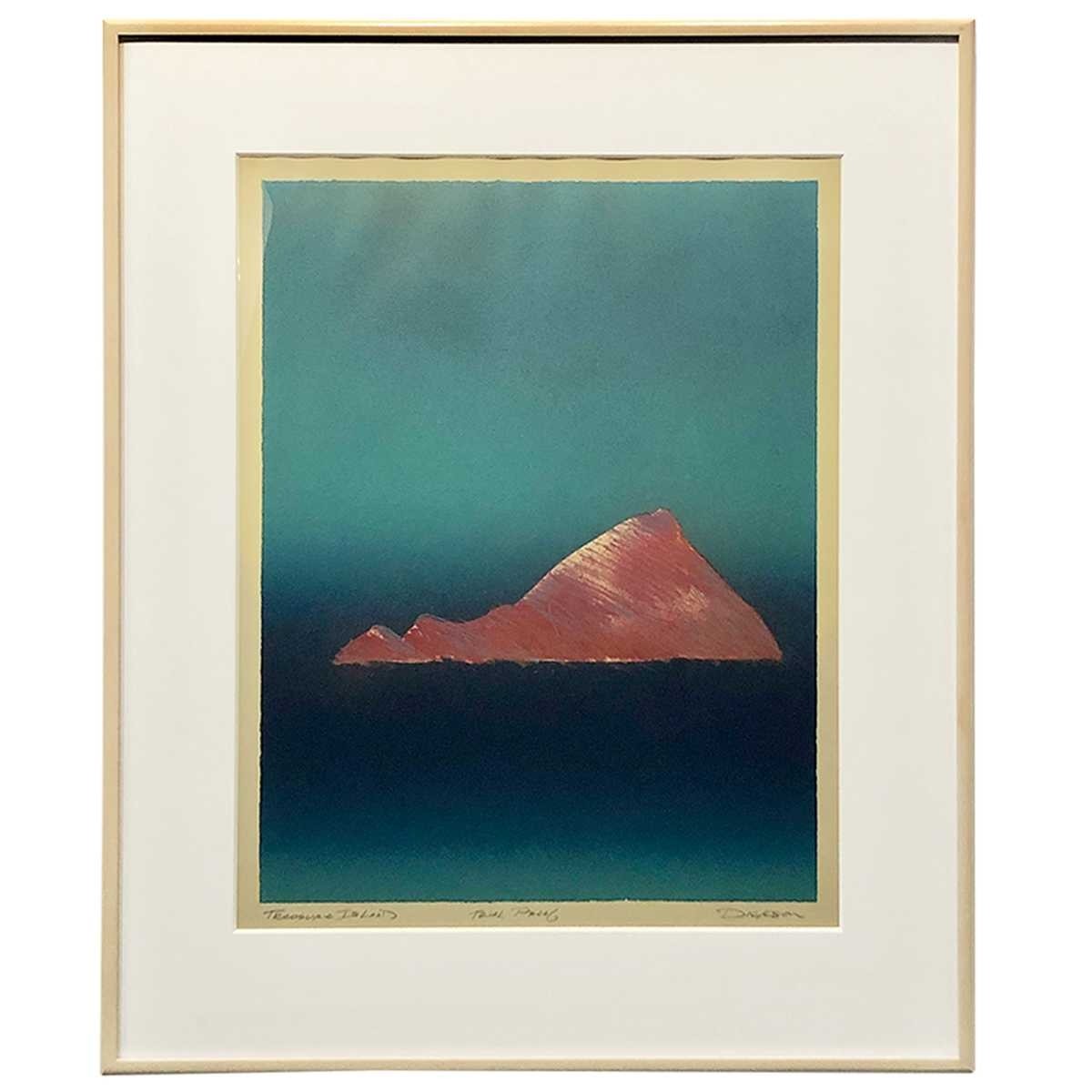 油絵, \"In Search of Treasure.\" 1886 年に出版された宝船 (宝船) の七福神