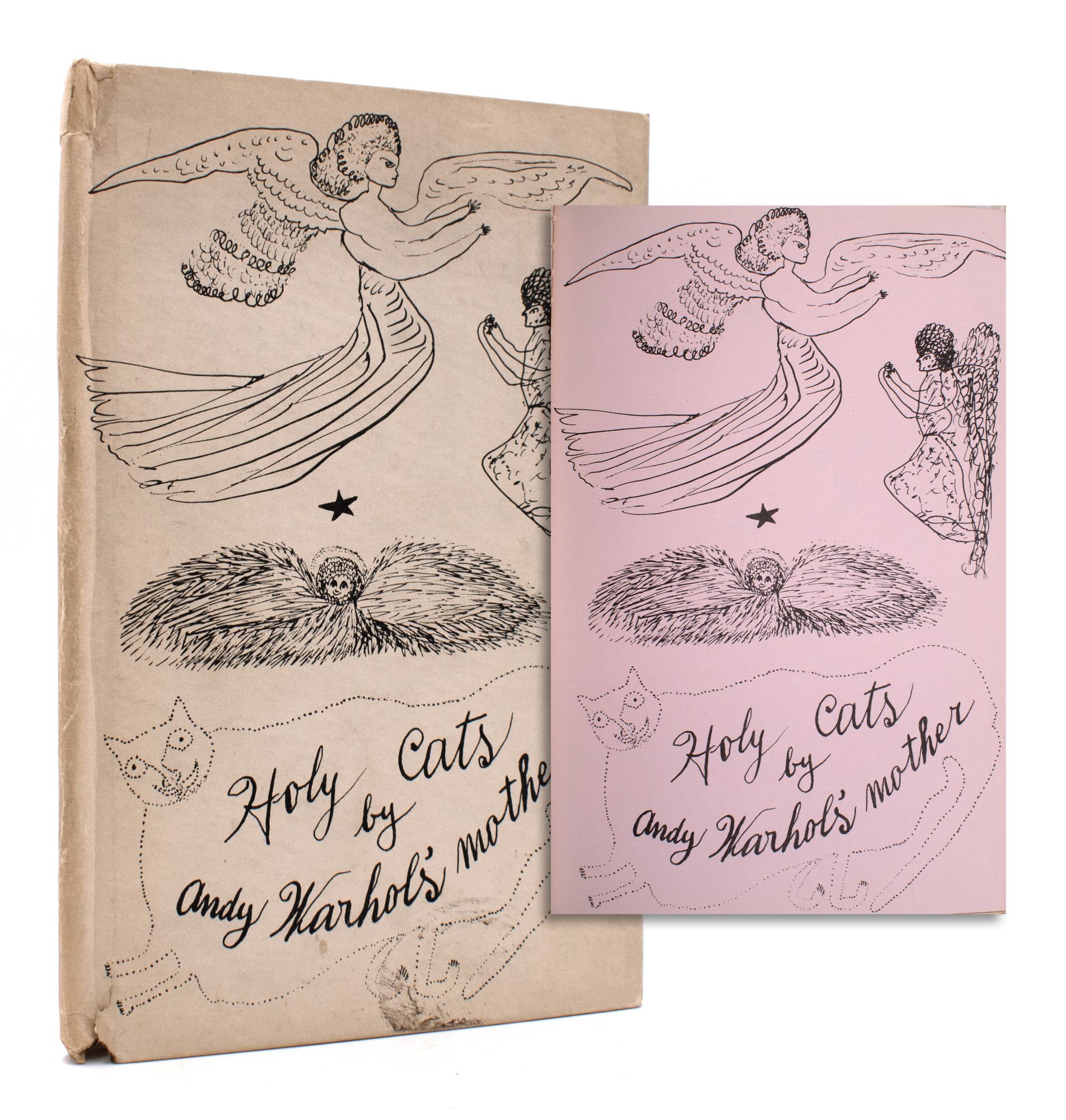 アート・デザイン・音楽 Holy cats by Andy Warhol's mother Andy Warhol Vintage Holy Cats By Andy Warhol's Mother Dust