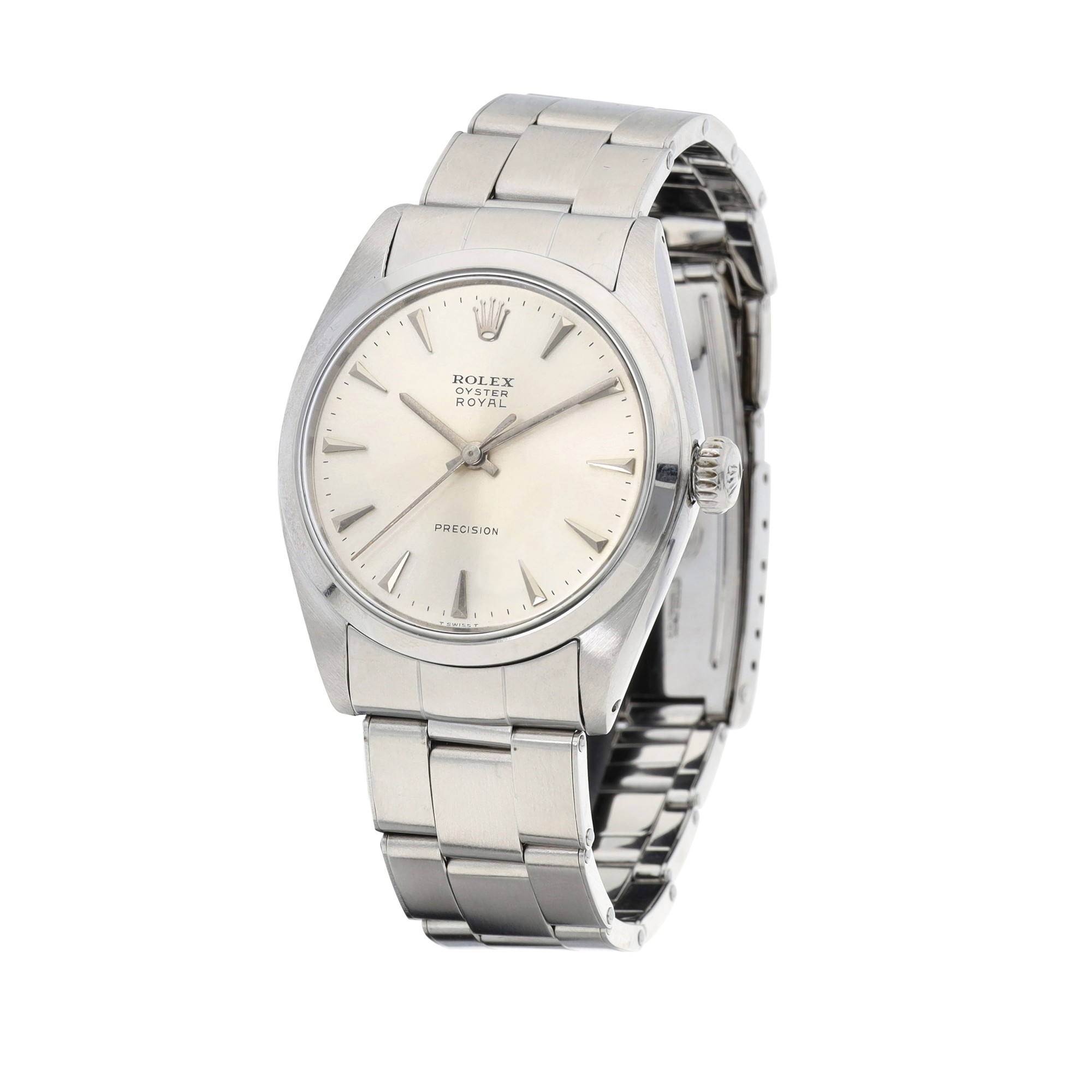 Rolex | Oyster Precision, Reference 6426, A stainless steel wristwatch ...