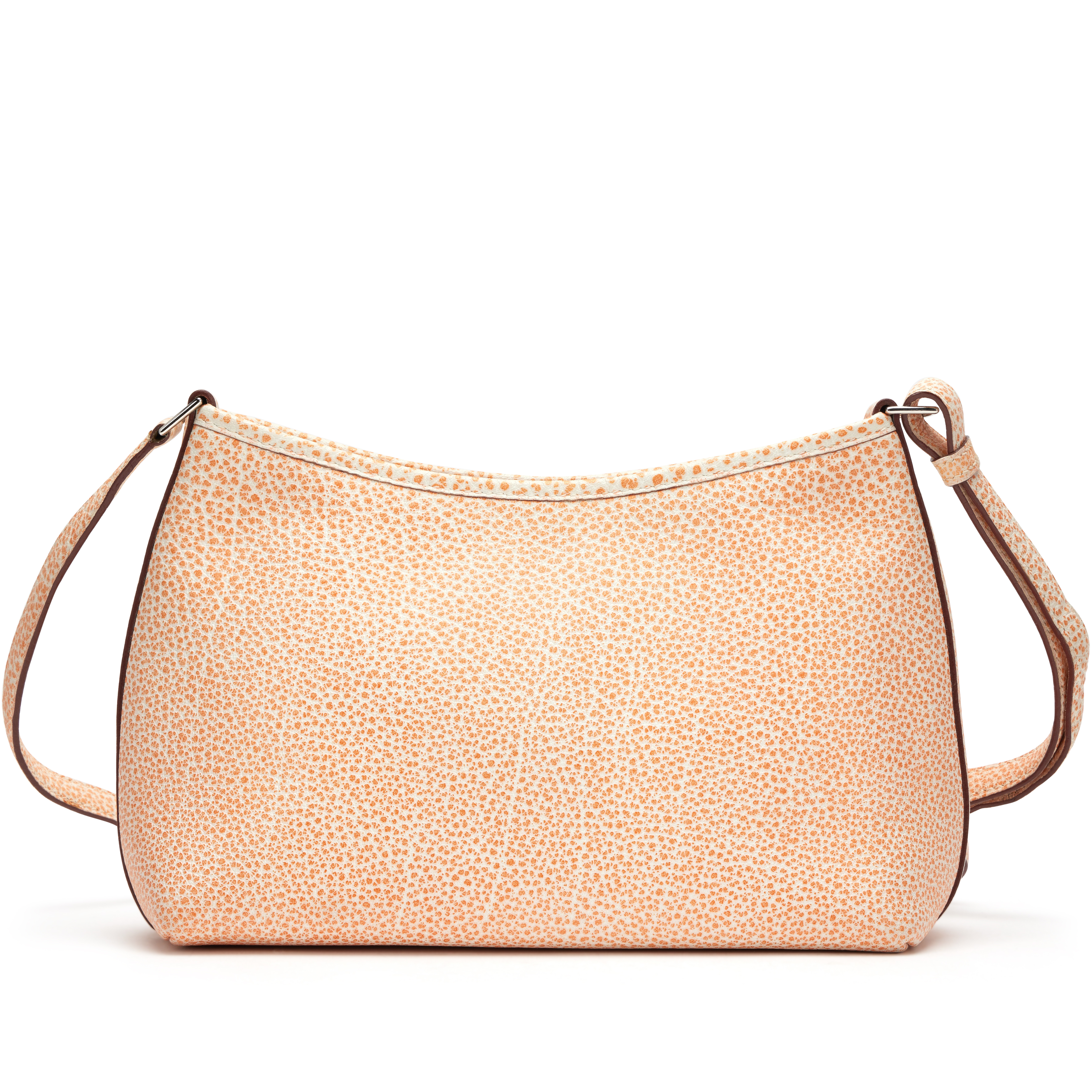 Hermès Orange H Buffalo Dalmatian Berlingot Bag Palladium Hardware