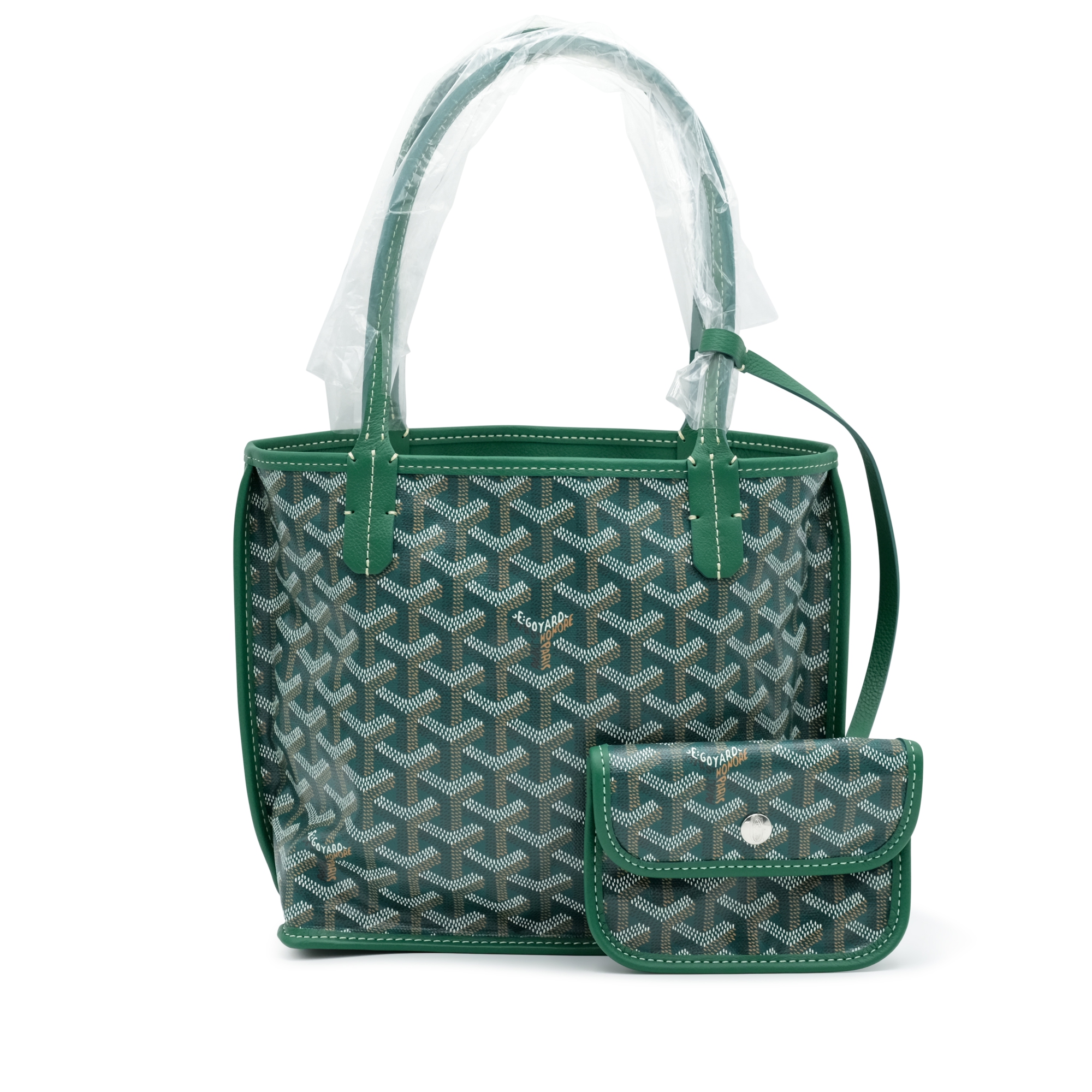 希少品◆入手困難♪【GOYARD】ポシェット コンティ ポーチ green 希少品◇入手困難♪【GOYARD】ポシェット コンティ ポーチ green