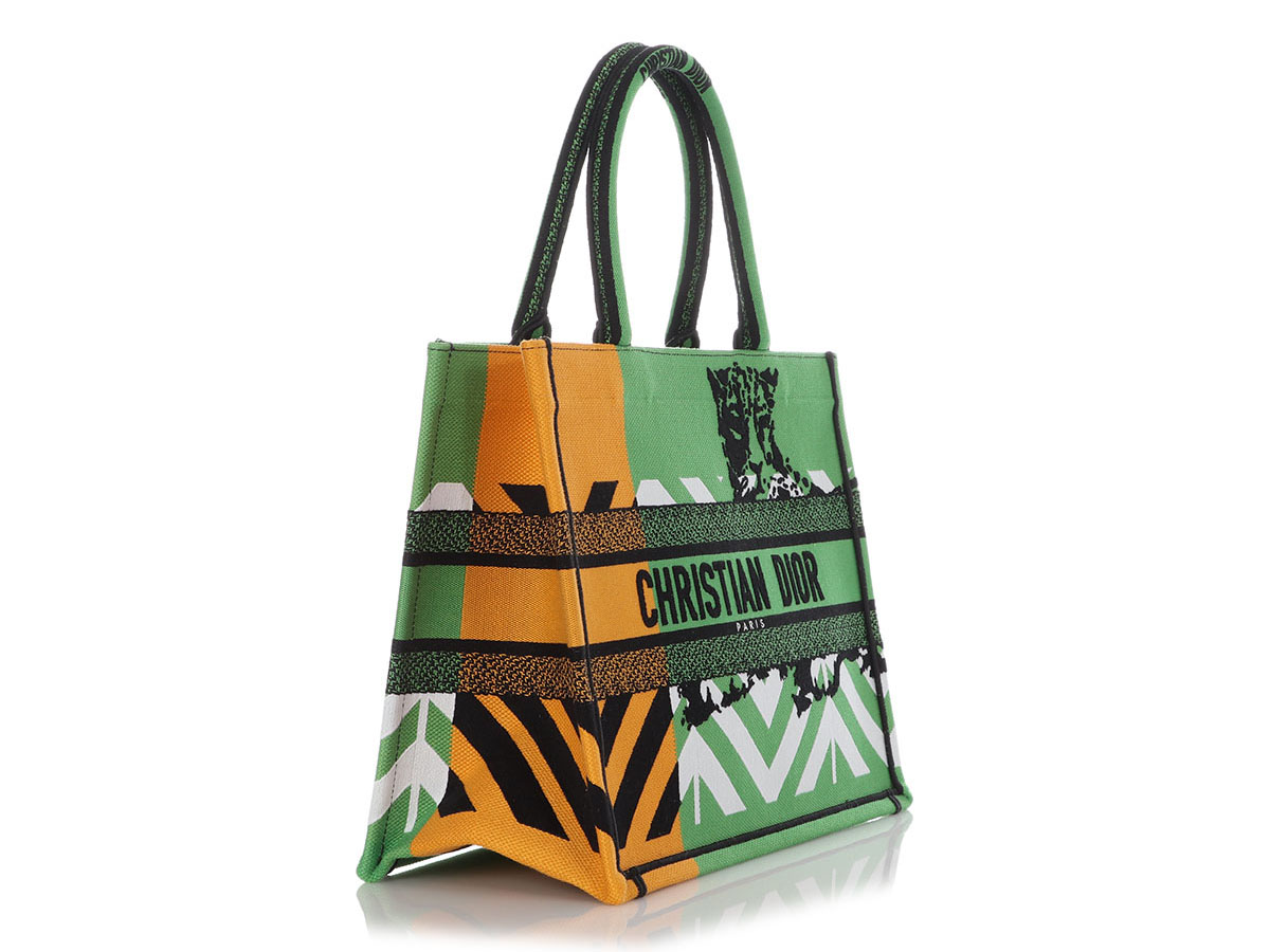 【関税込み】Dior Green D-Jungle Pop Printed Scuba 関税込み】Dior Green D-Jungle Pop Printed Scuba