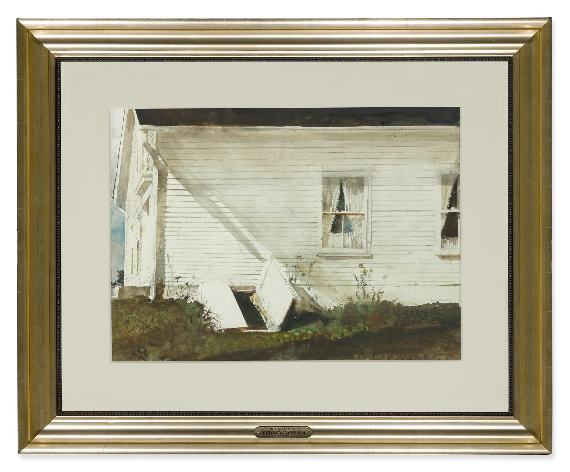 ANDREW WYETH ELSIE'S HOUSE American Art Online 2020 Sotheby's