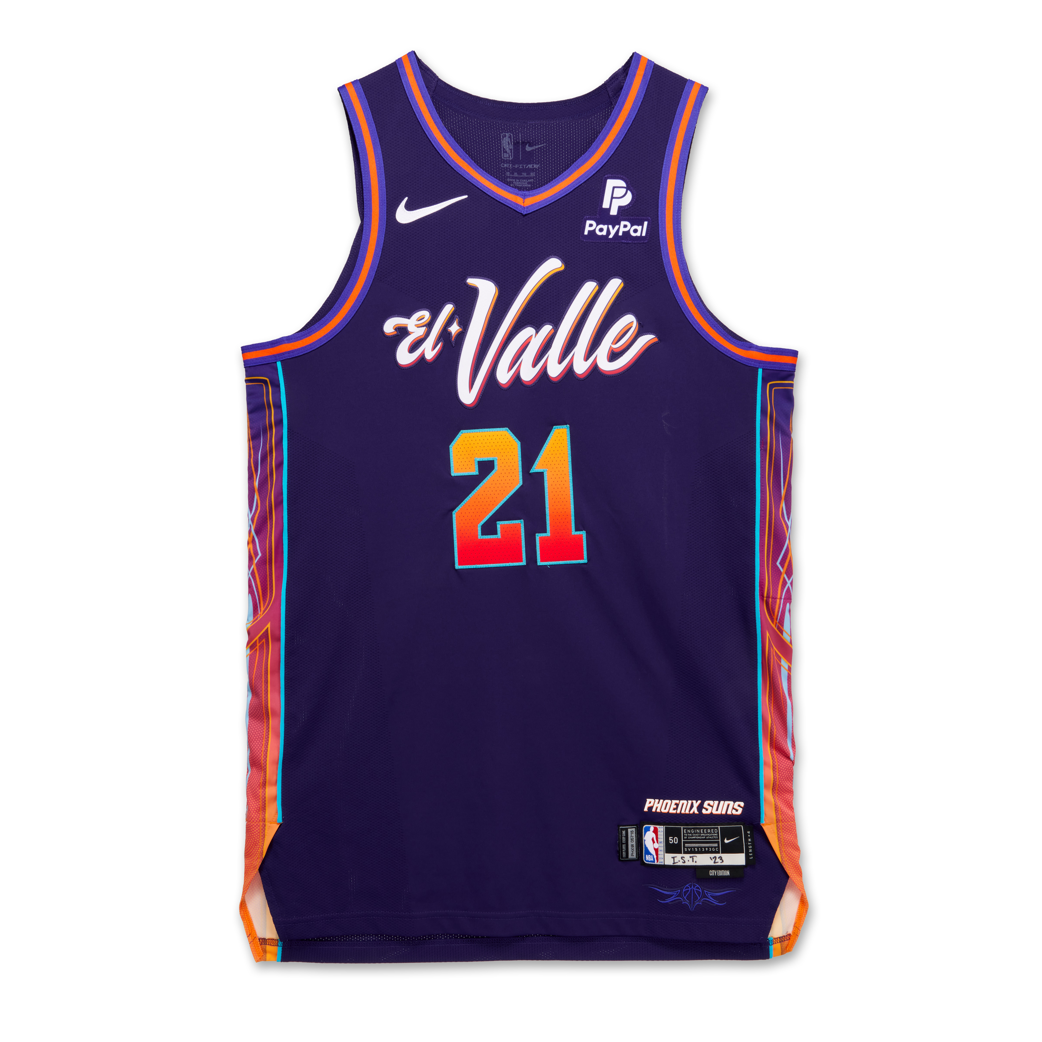 Keita Bates-Diop Phoenix Suns 2023-2024 Game Worn City Edition