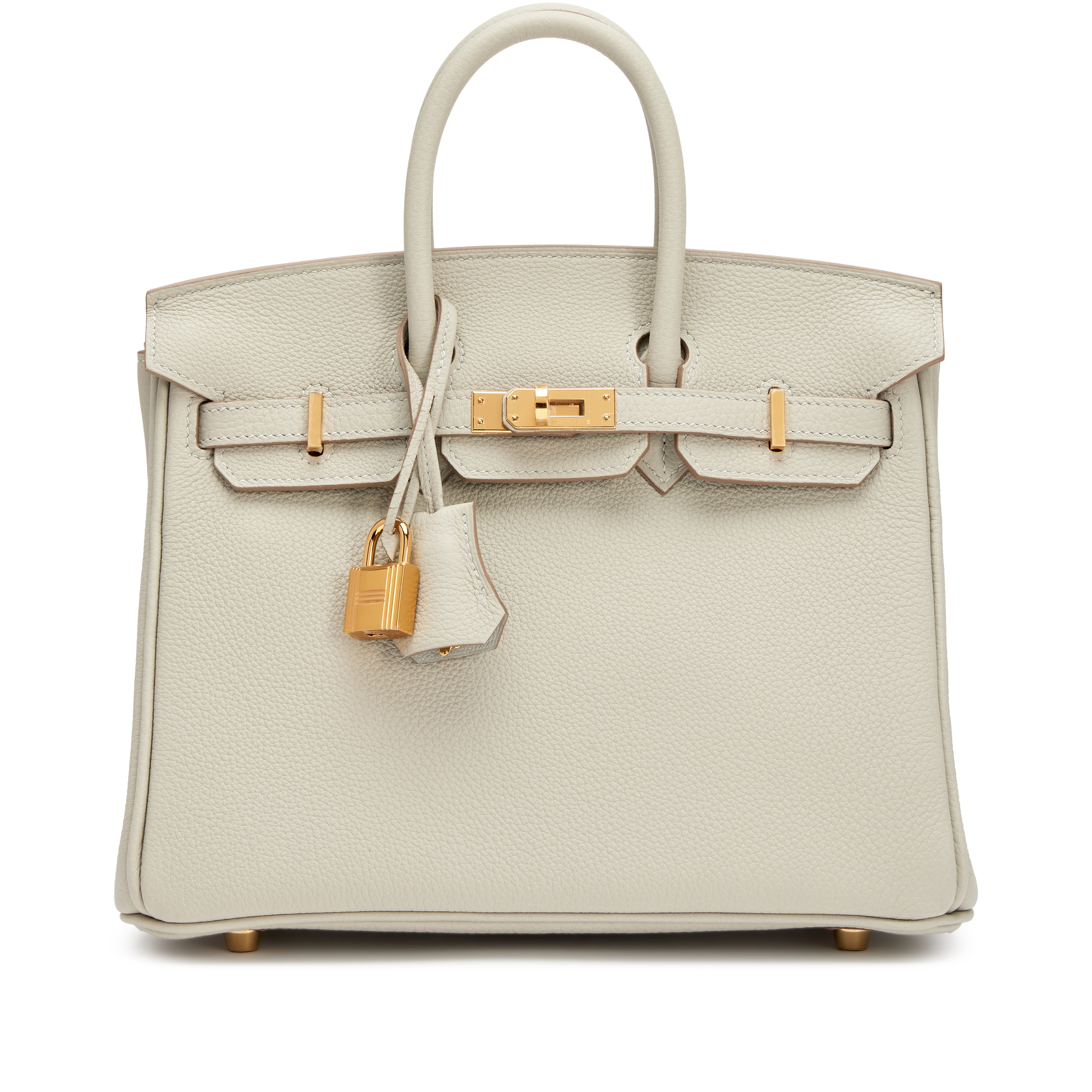 Hermès Gris Perle Togo Birkin 25 Gold Hardware, 2024 Available For