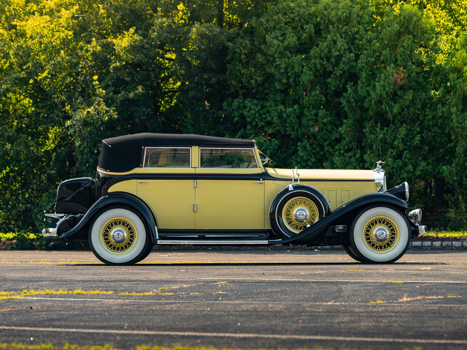 Pierce-Arrow Vintage Model 54 Convertible Sedan By LeBaron