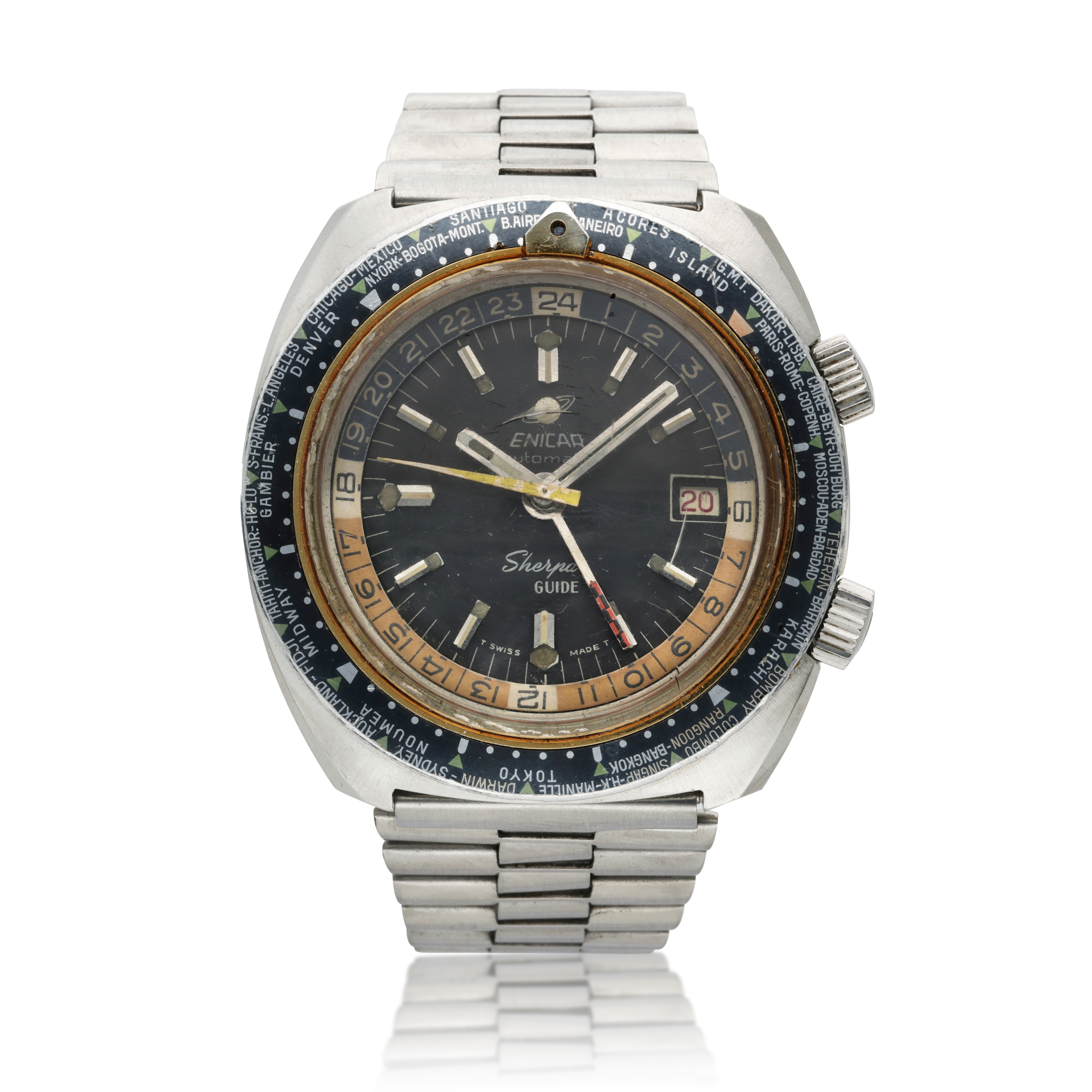 Enicar Vintage Sherpa Guide, A Stainless Steel Automatic