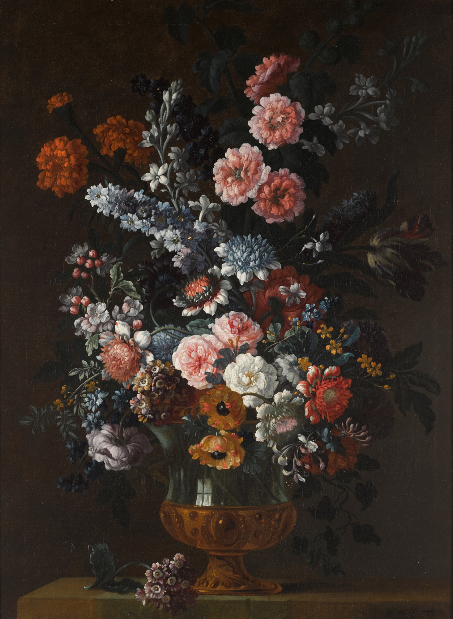 PIETER CASTEELS III | A still life of flowers
