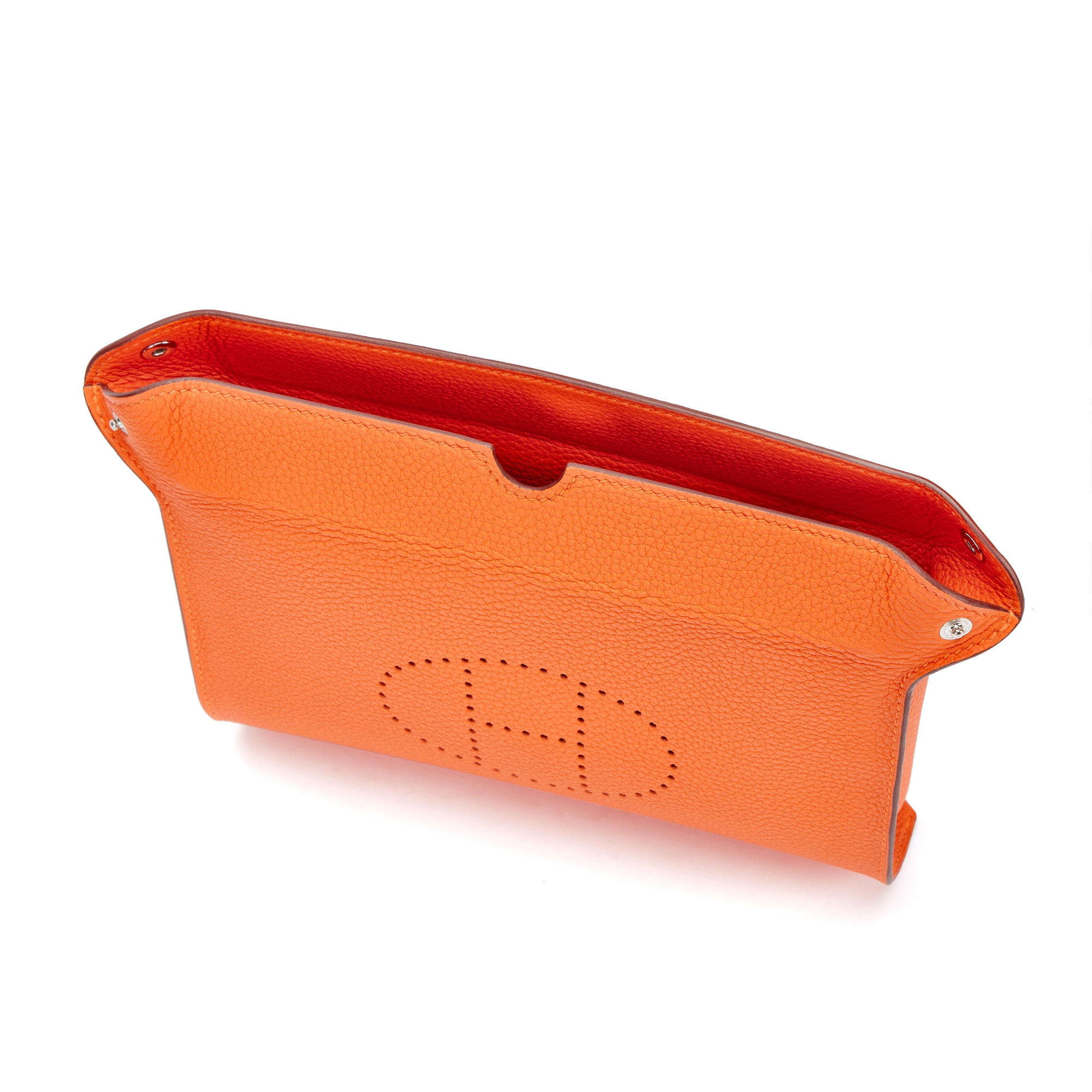 【人気◎】HERMES Videpoche ヴィッドポッシュ Orangefield 人気♡】HERMES Videpoche ヴィッドポッシュ Orangefield