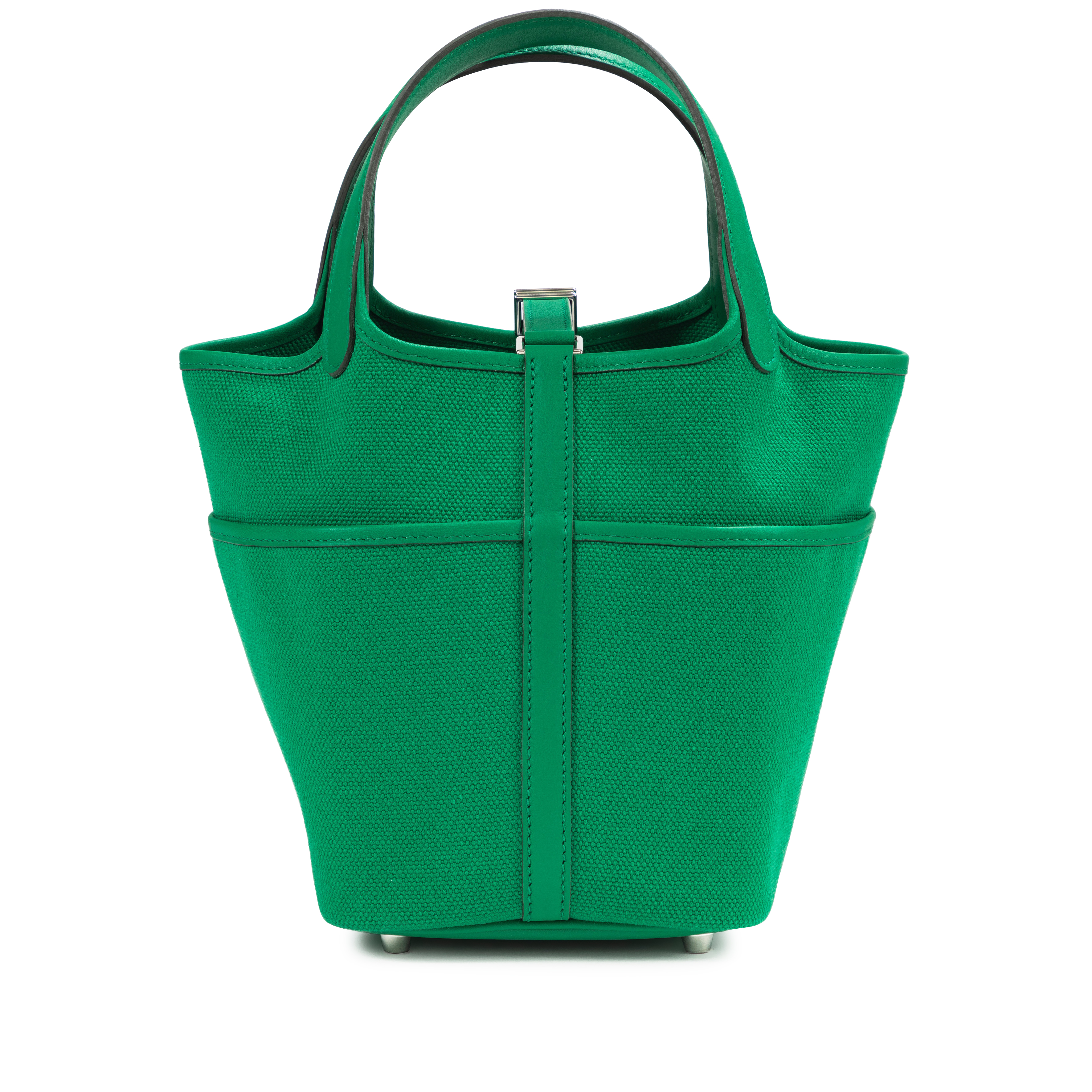 Hermès Limited Edition Vert Vertigo Swift And Toile Geoland
