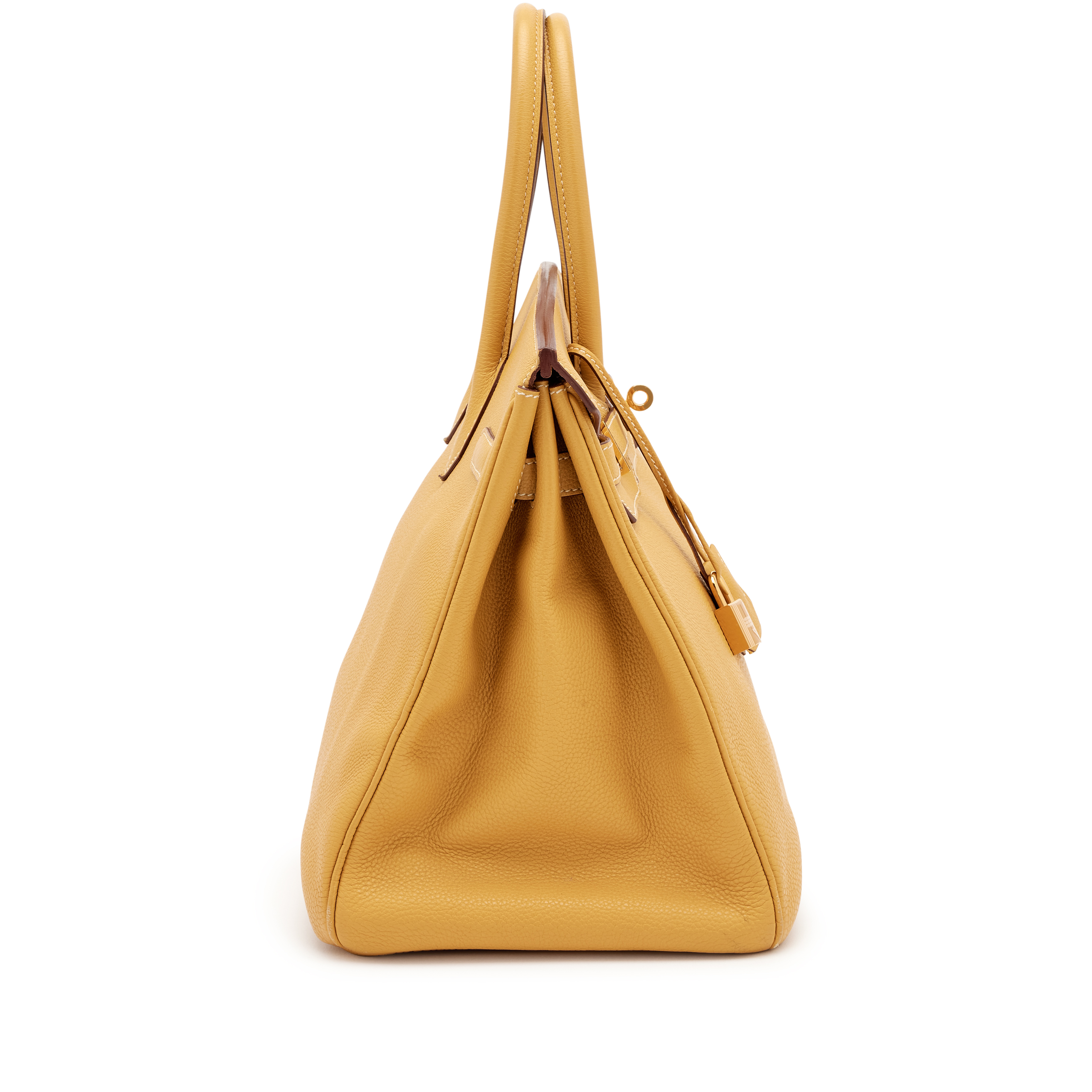 Hermès Curry Birkin 35 Gold Hardware, 2008 Available For