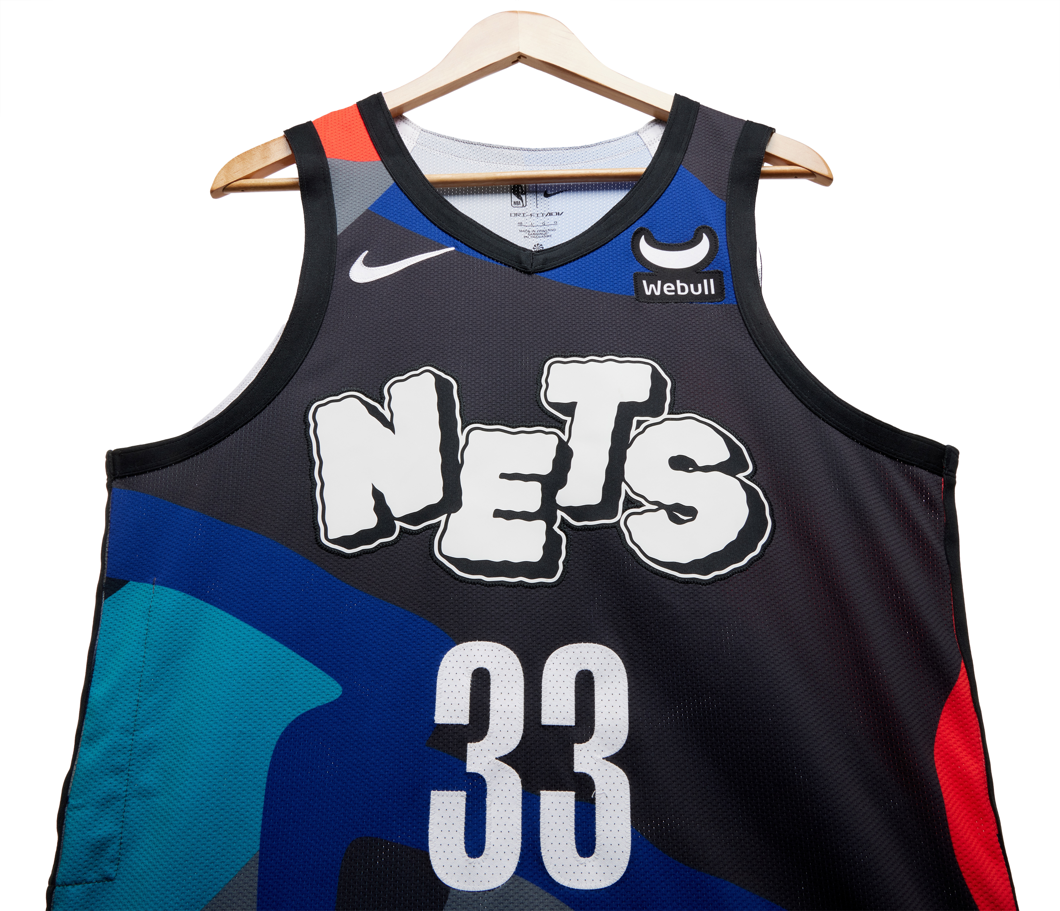 Nic Claxton Brooklyn Nets 2023-2024 Game Worn City Edition