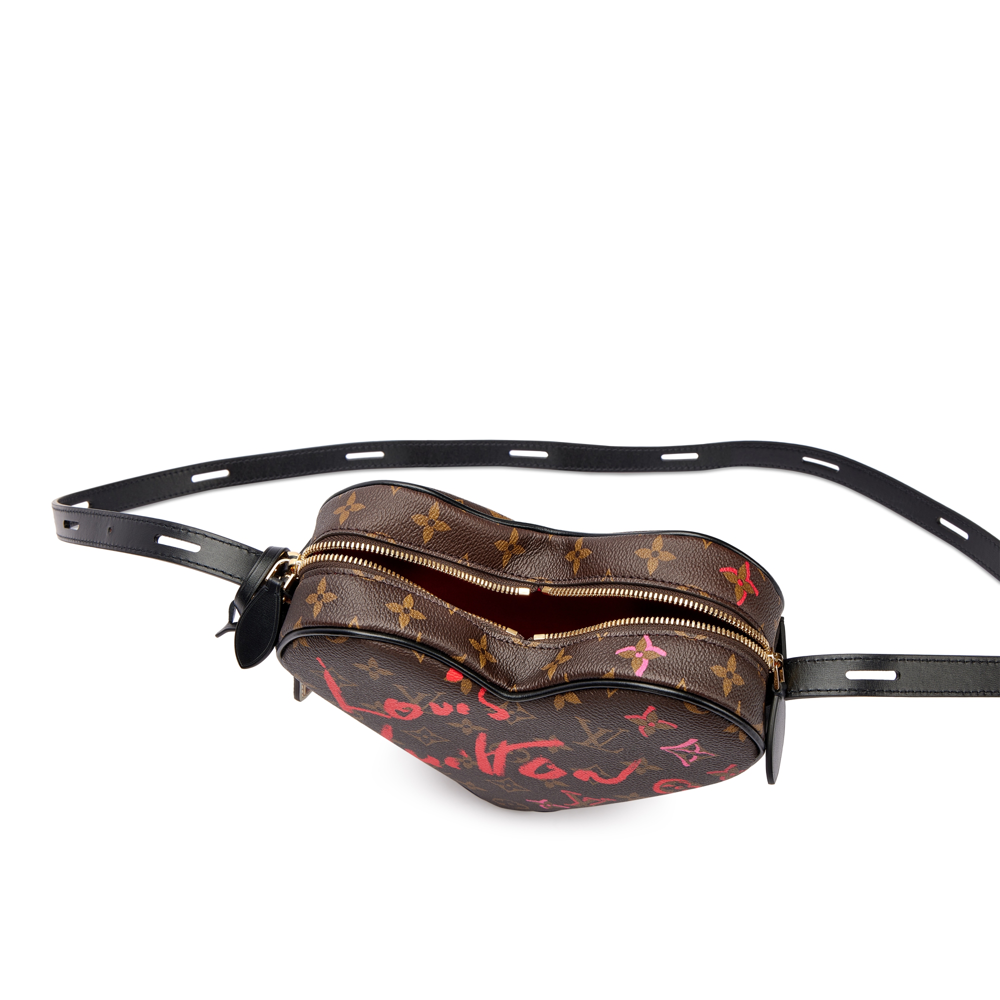 Coeur Louis Vuitton Cruise Heart Bag Louis Vuitton Brown, Red And