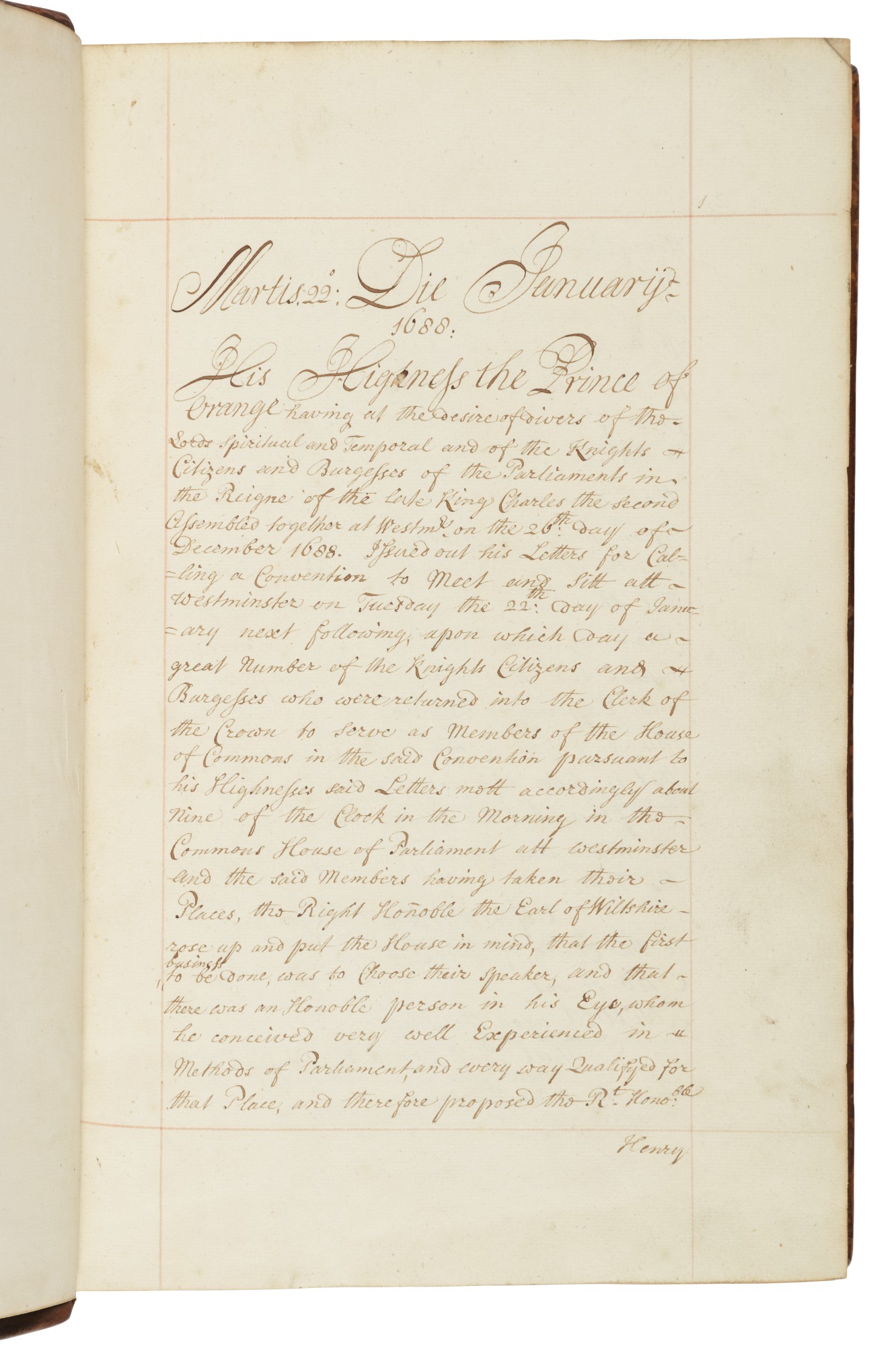 [HOUSE OF COMMONS] A group of 76 Parliament Journals, recording