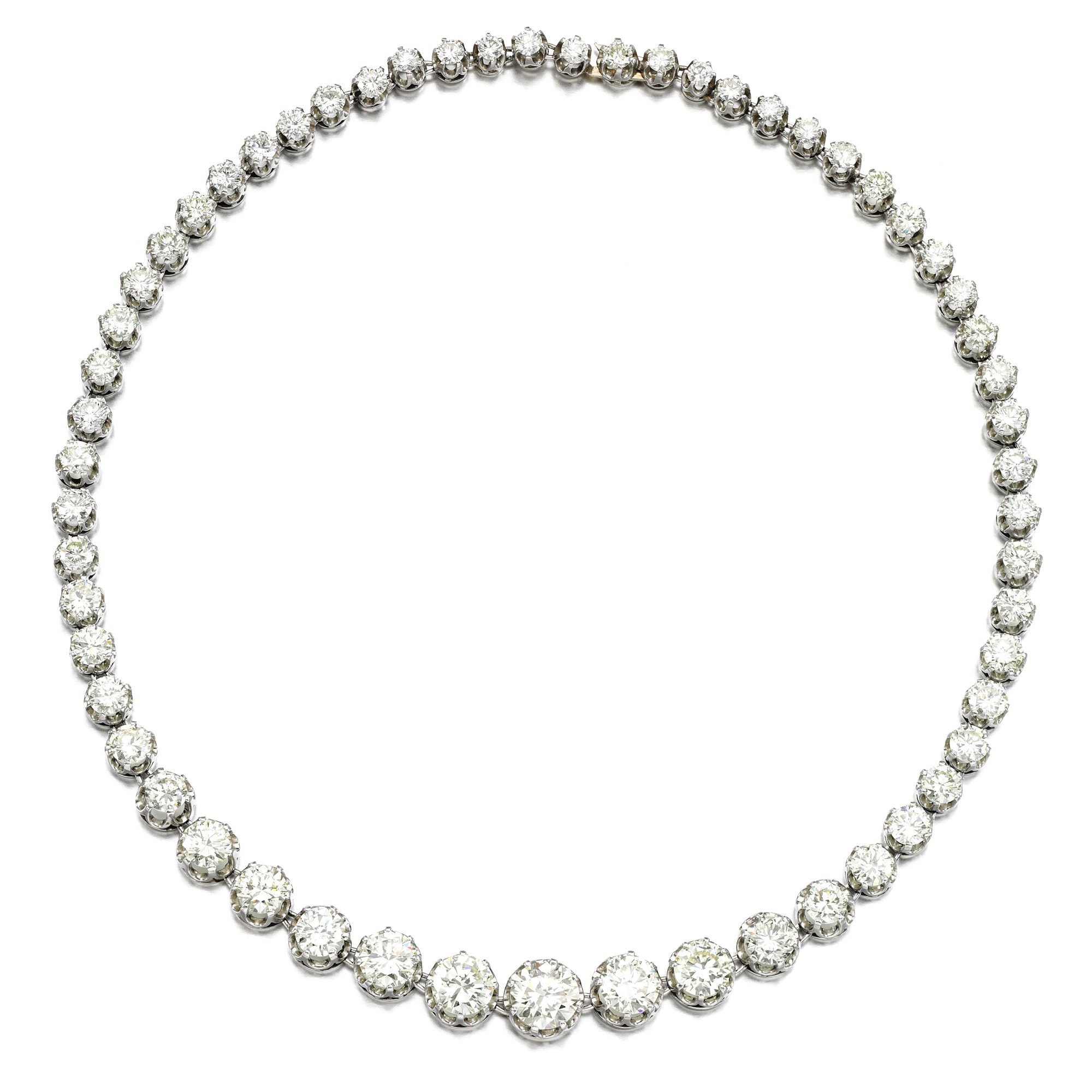 Diamond line necklace Fine Jewels 2021 Sotheby's