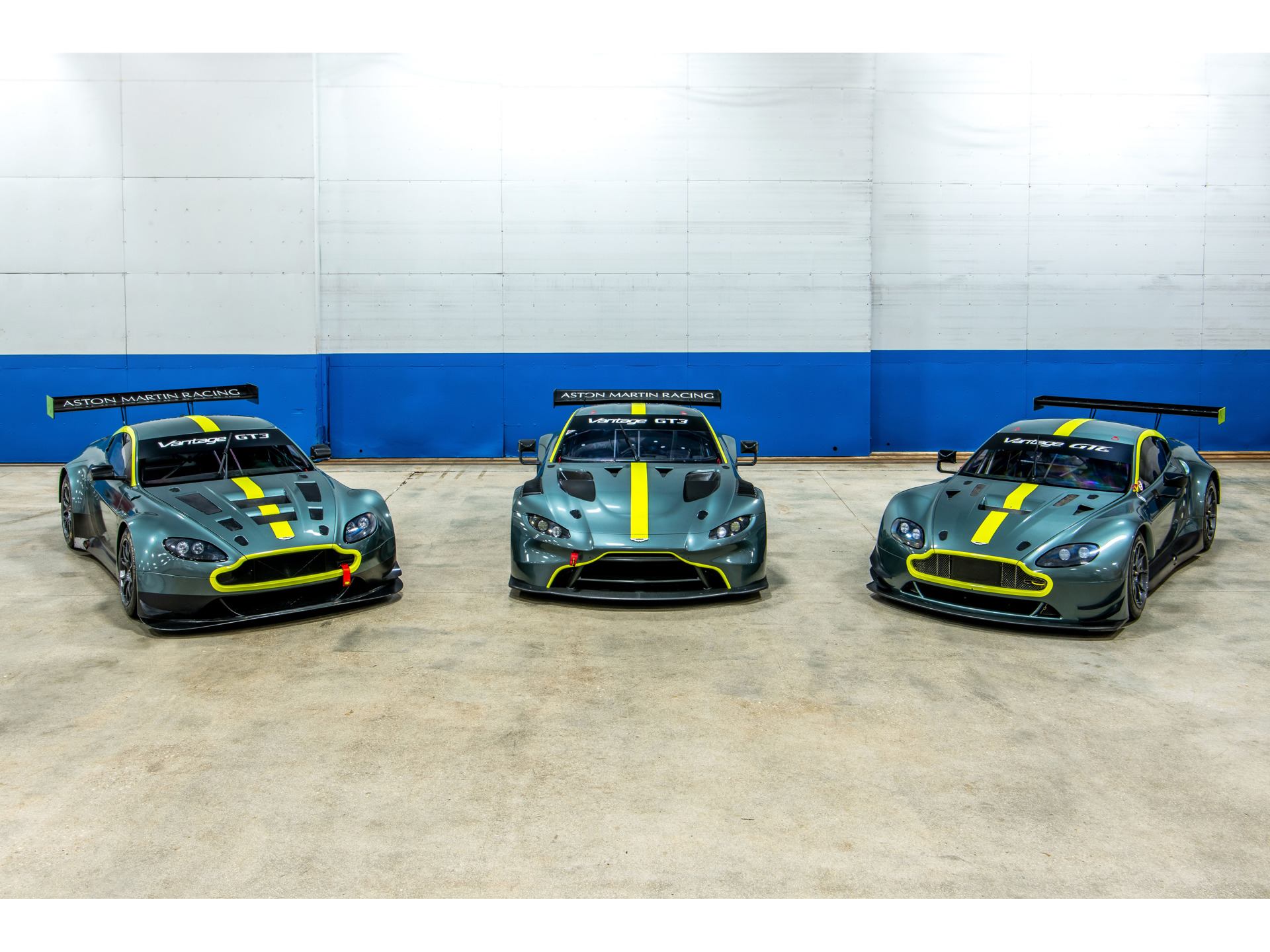 Aston Martin Vantage GT3/GTE Trio Available For Immediate