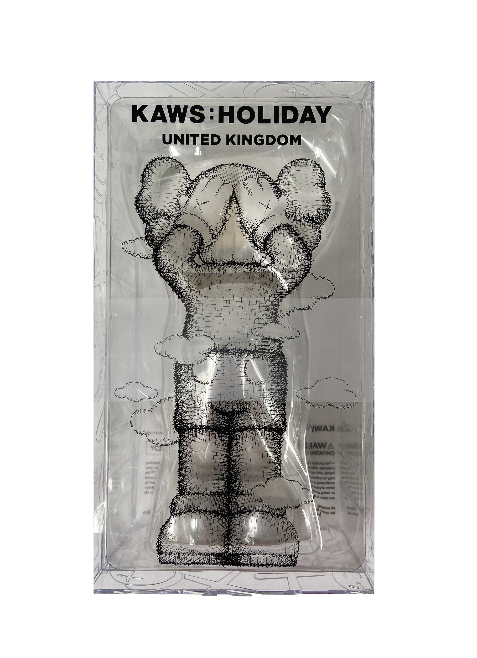 KAWS HOLIDAY UNITED KINGDOM3色セット Holiday United Kingdom 2021 grey vinyl sculpture by Kaws