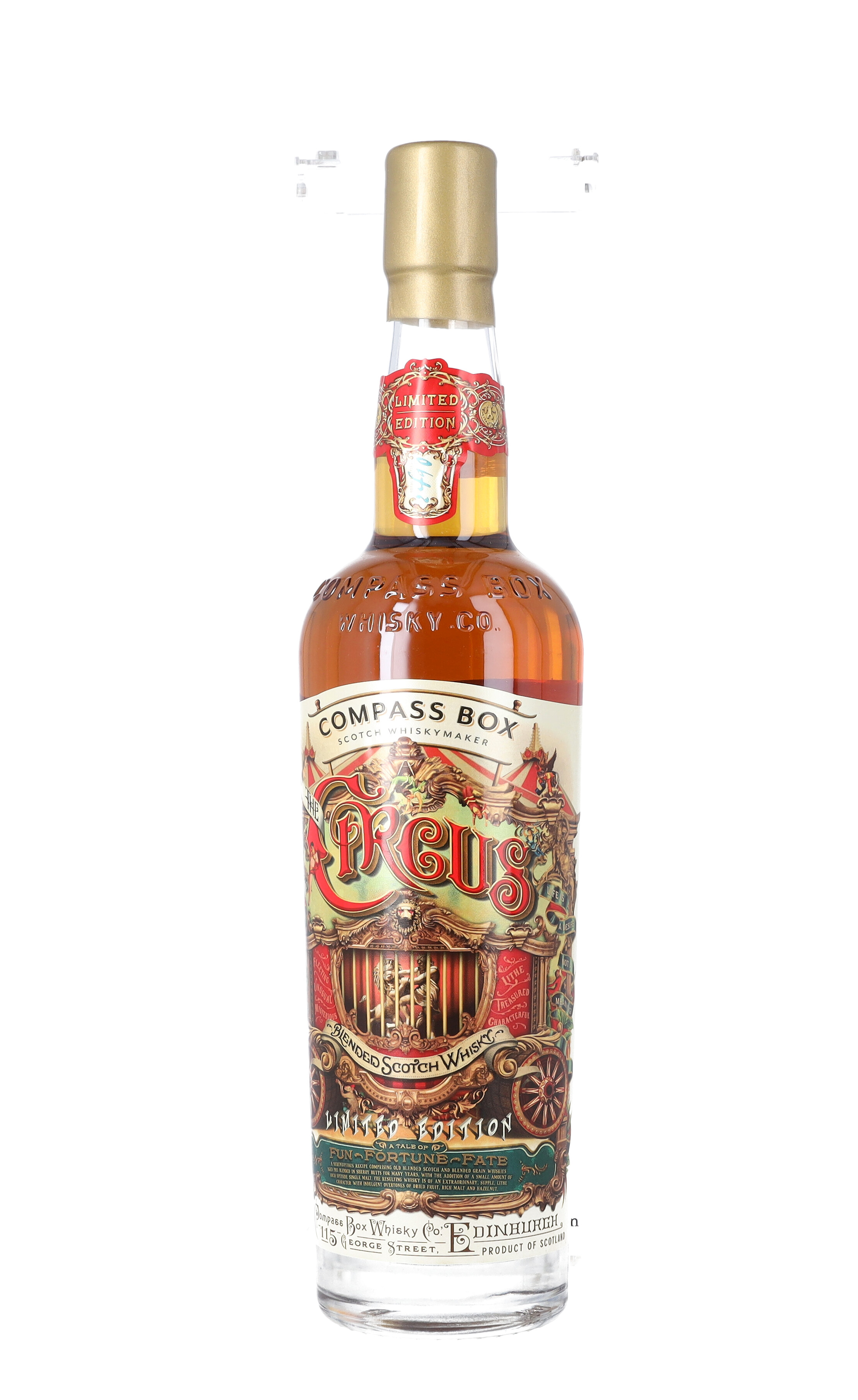 Compass Box The Circus 49.0 abv NV (1 BT75) Scotch Whisky The Hollywood Collection + The
