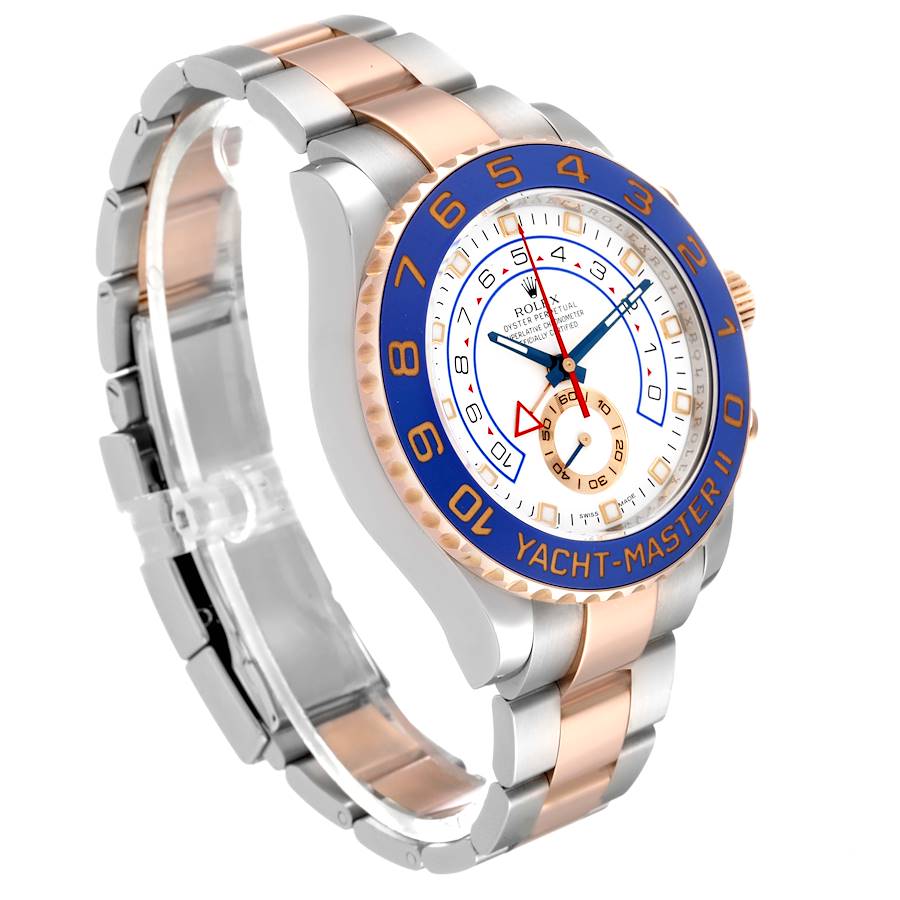 Rolex Yacht-Master II (Reference 116681). A rose gold and stainless steel automatic wristwatch with chronograph. 2012 - Image 4