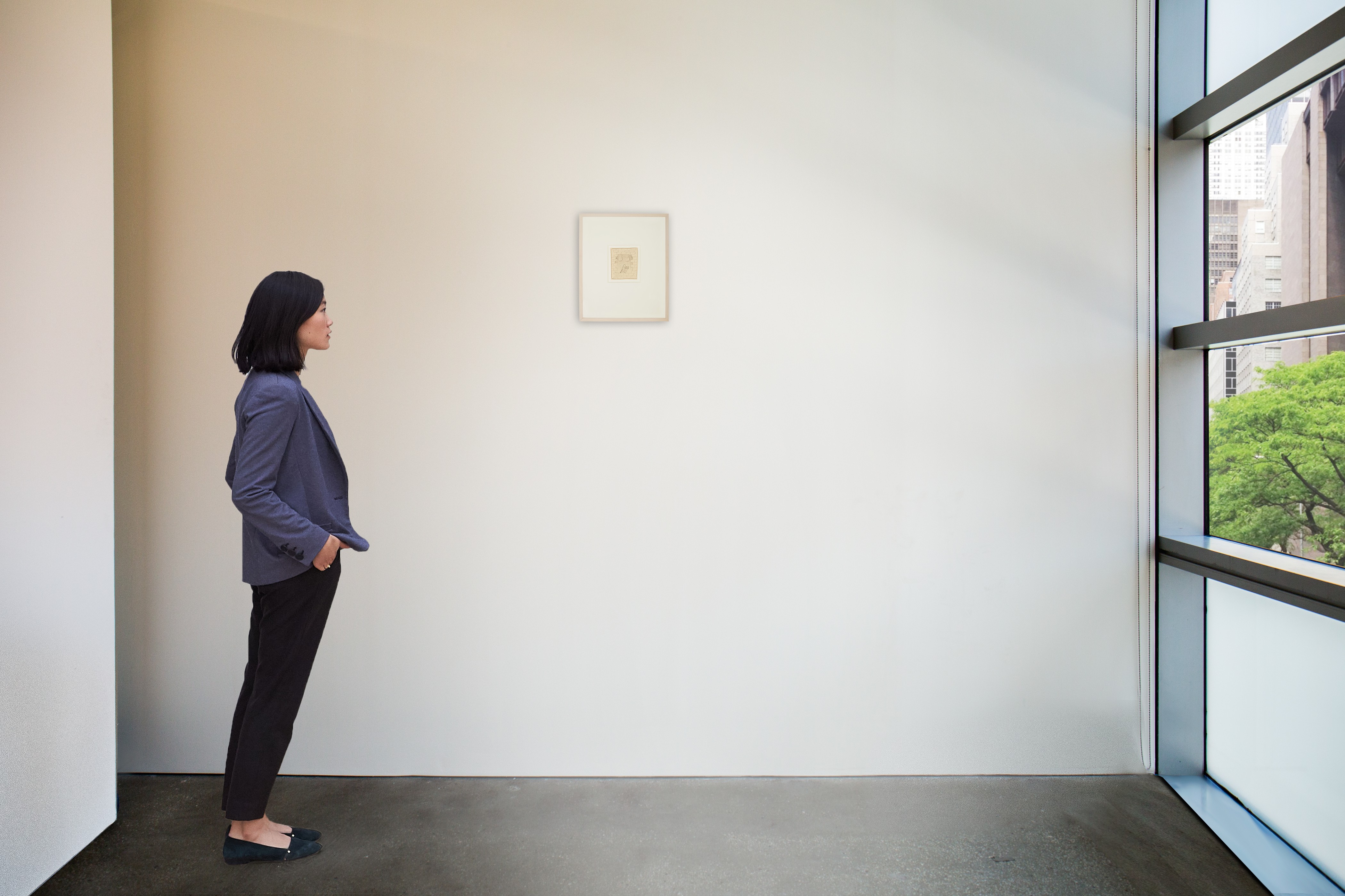 Drawing for Viewfinder Contemporary Discoveries 2022 Sotheby's